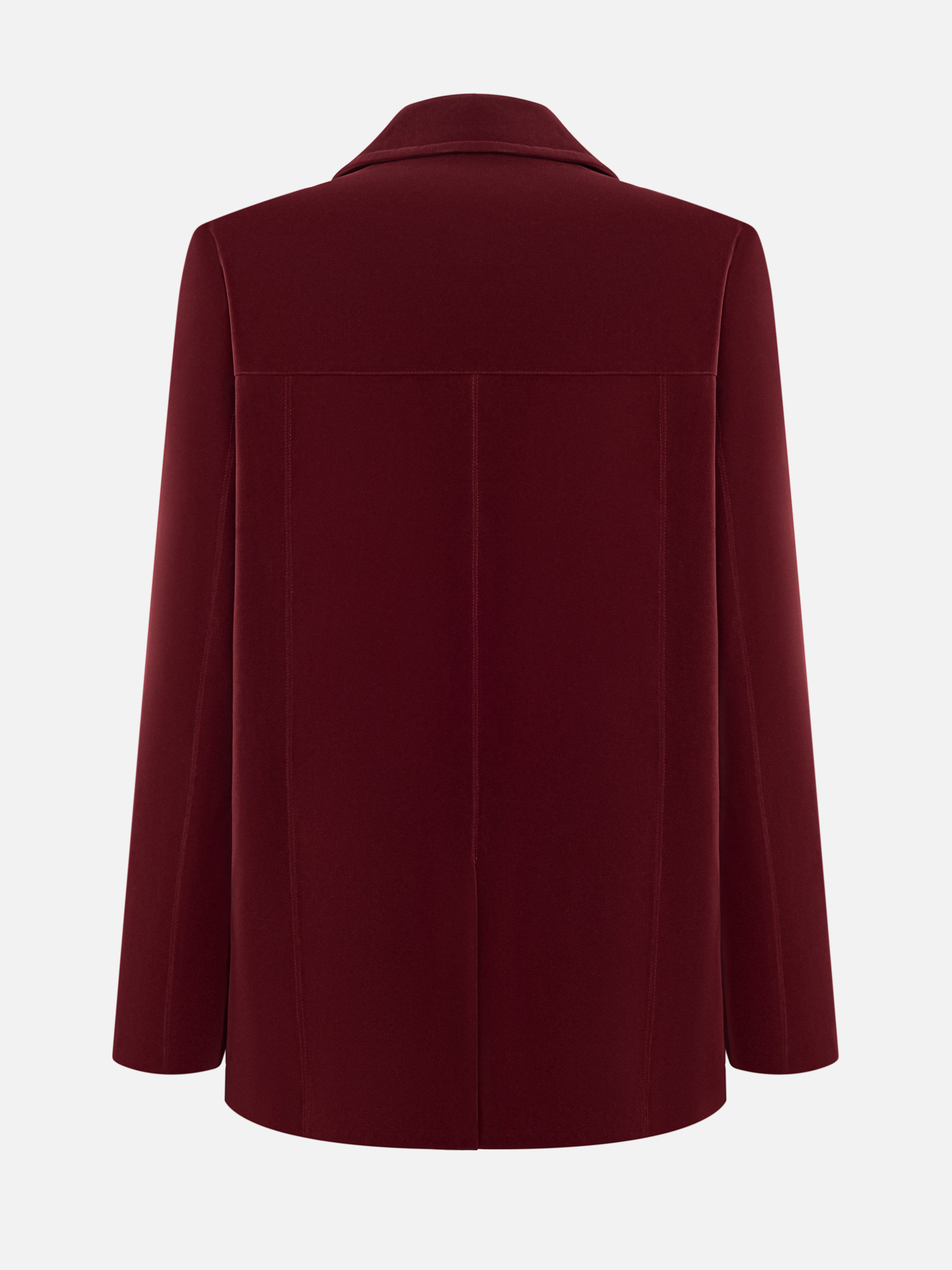 Eco-suede oversize jacket