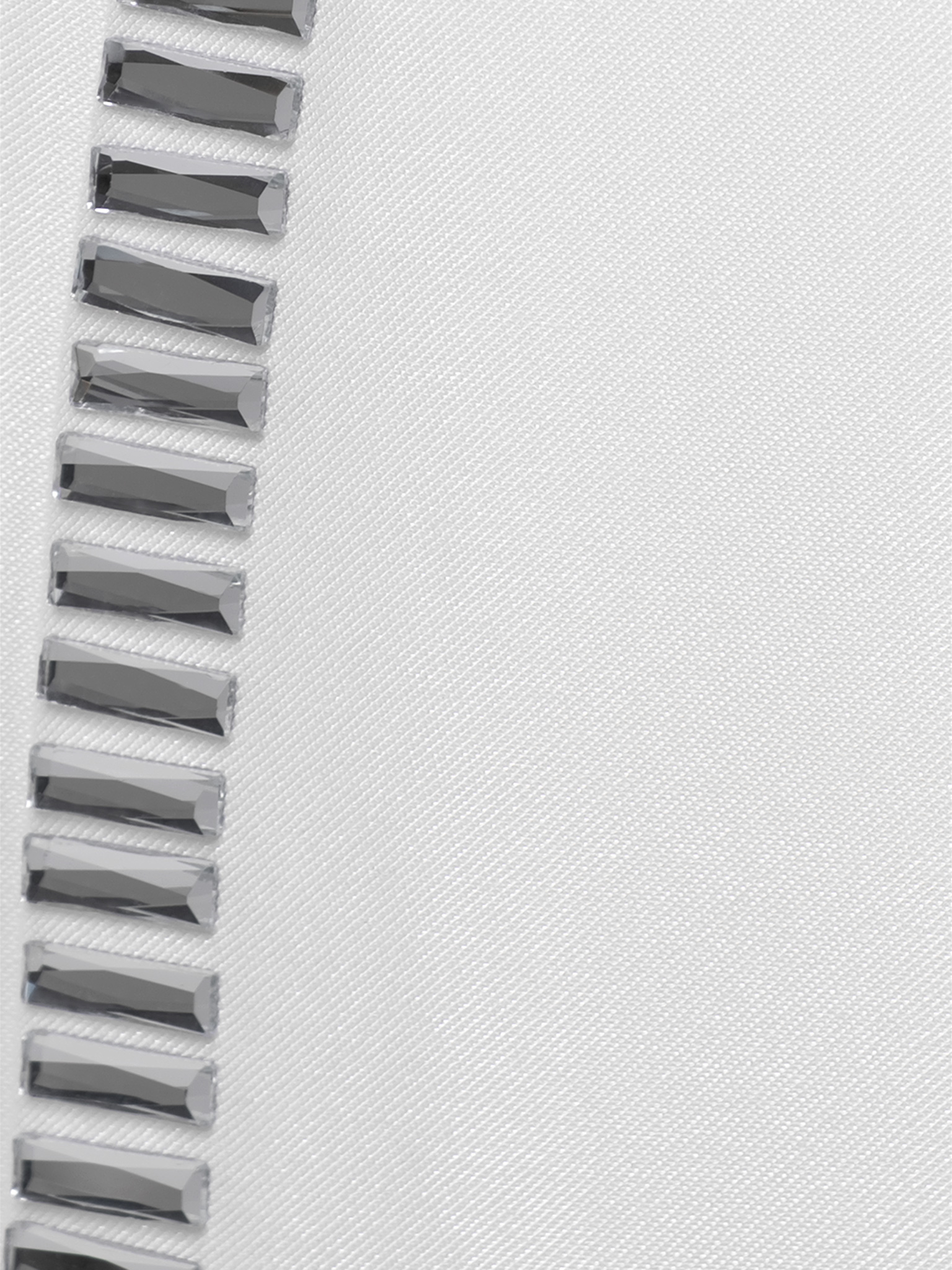 Maxi skirt with metallic decor