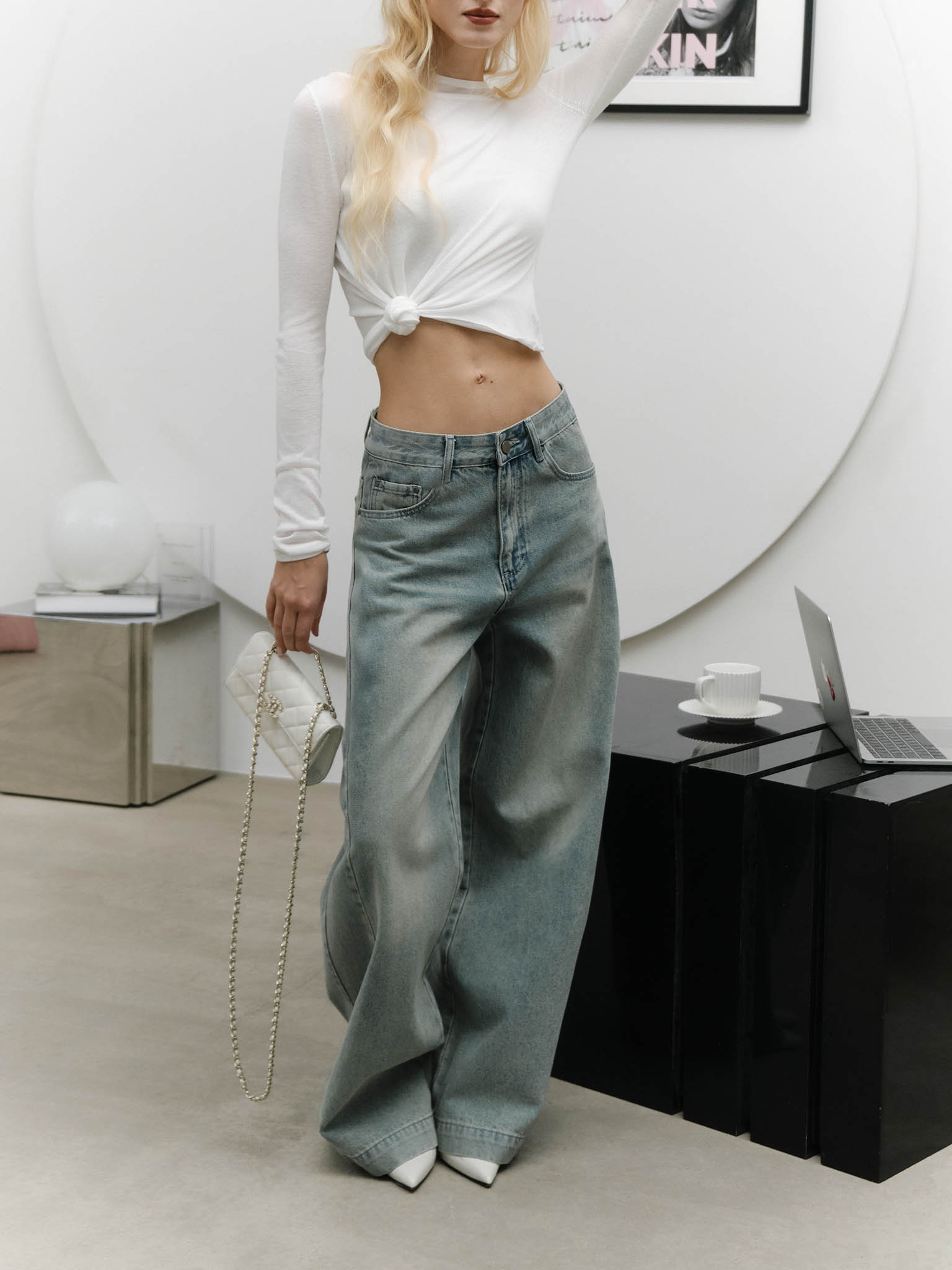 Longsleeve and top set