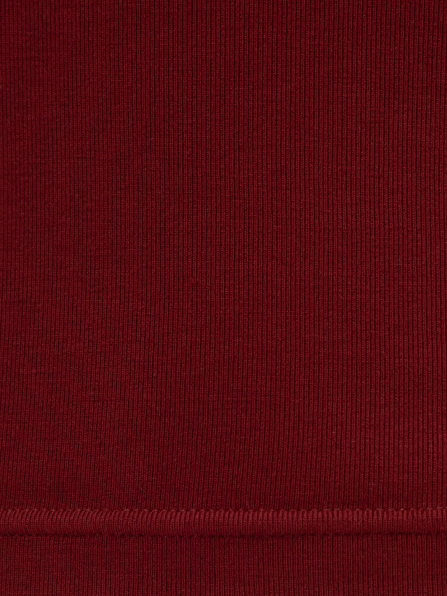 Cropped fitted jersey T-shirt