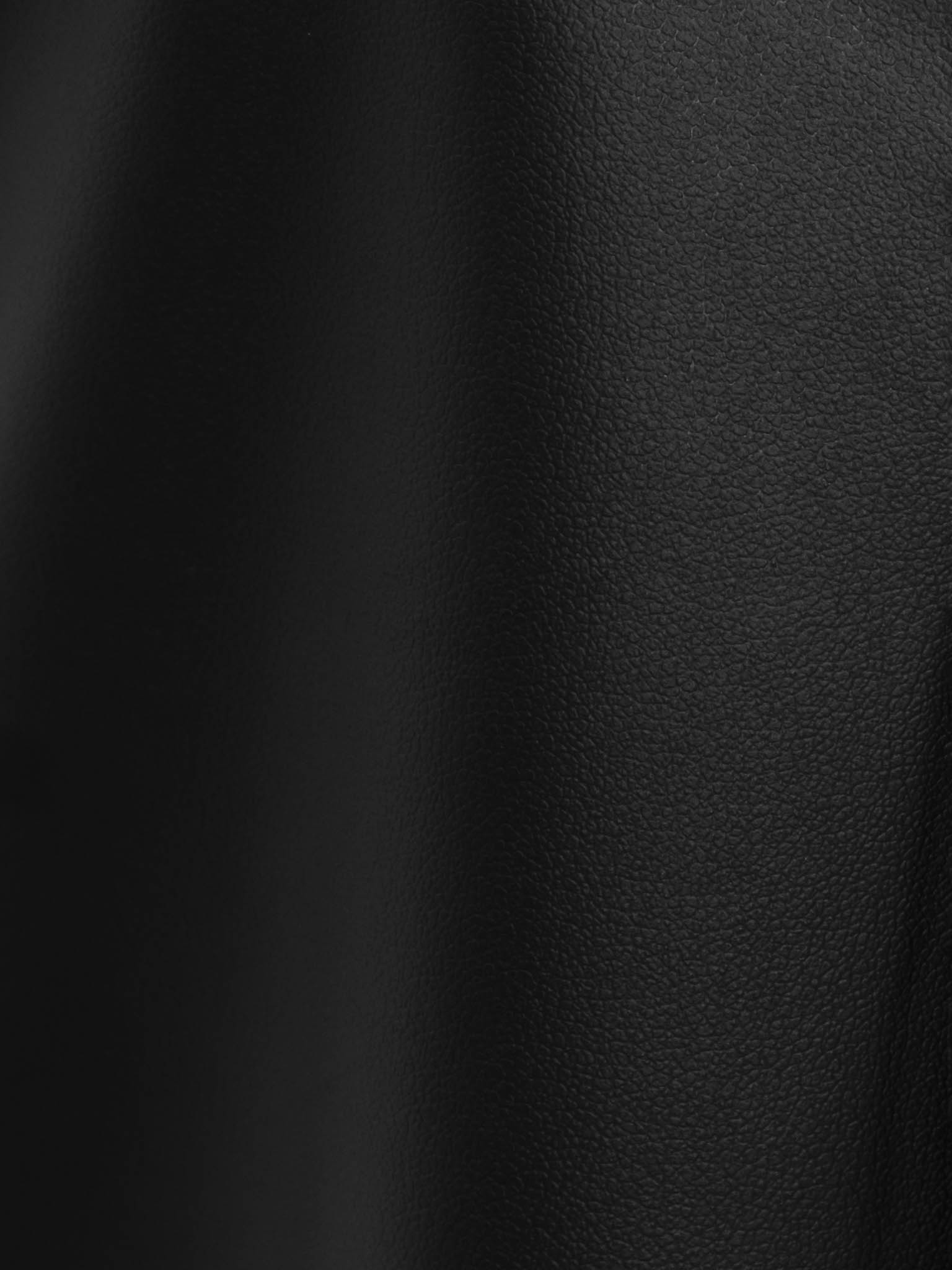 Matte eco-leather mini shorts