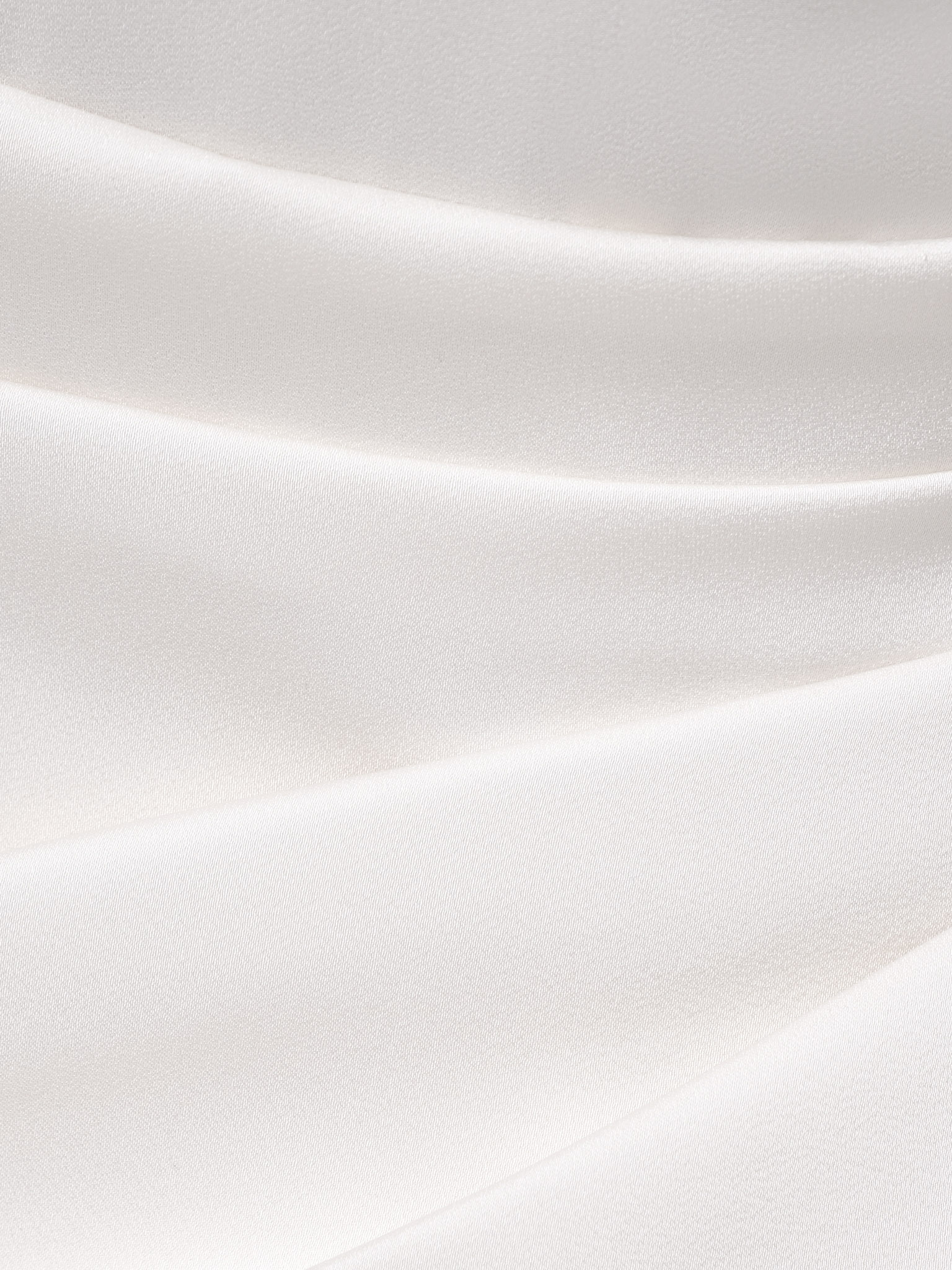 Long sleeved maxi dress with draping at the waist