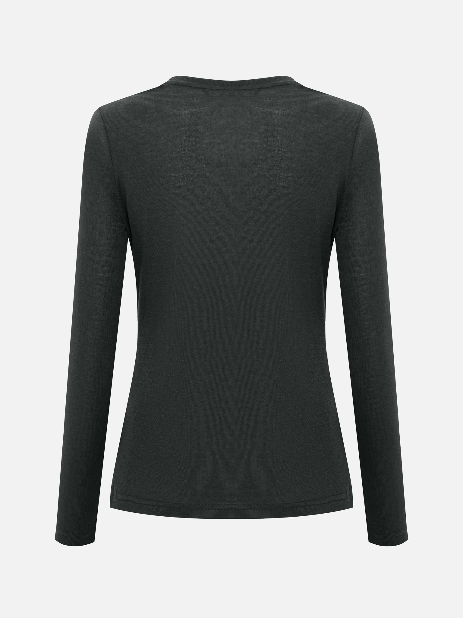 Smooth jersey straight fit longsleeve