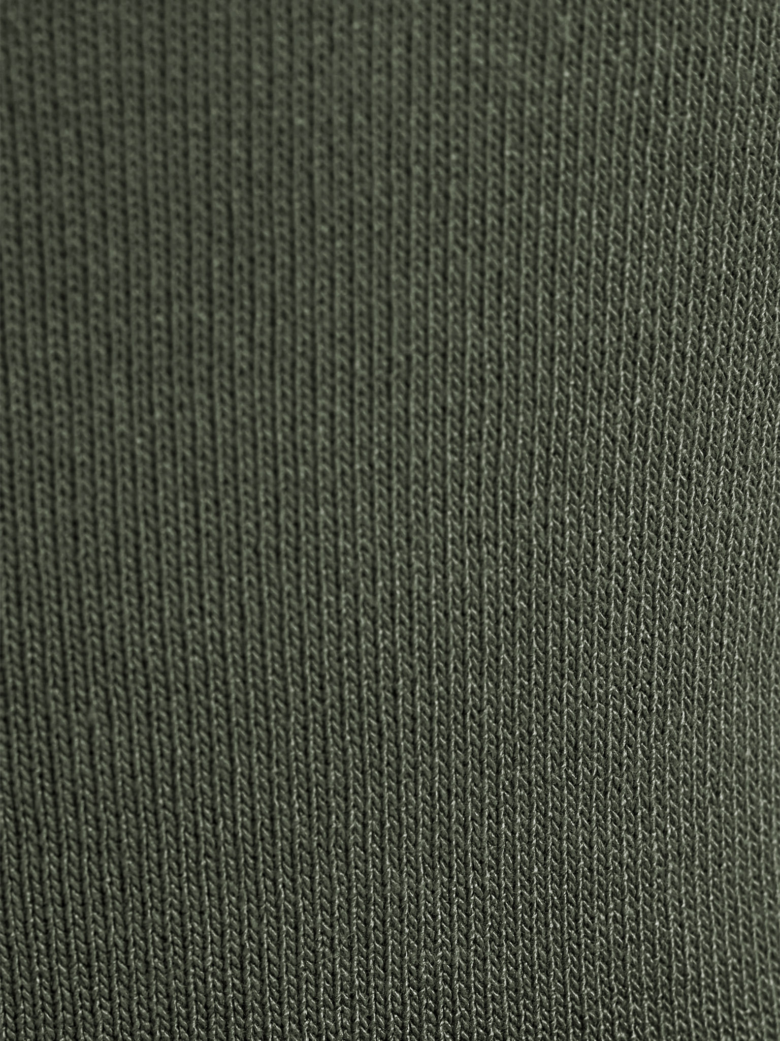 Jersey top with asymmetrical edge