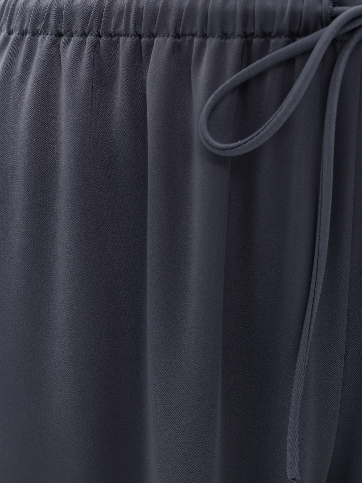 Smooth jersey loose-fitting trousers