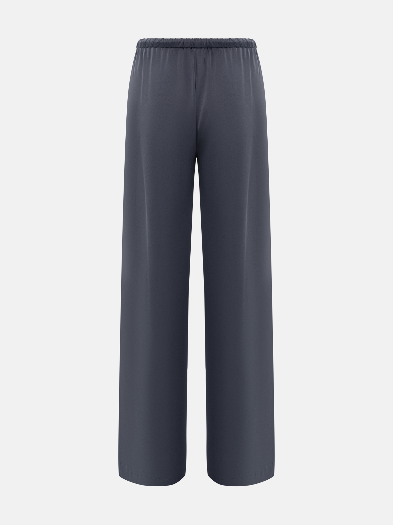 Smooth jersey loose-fitting trousers