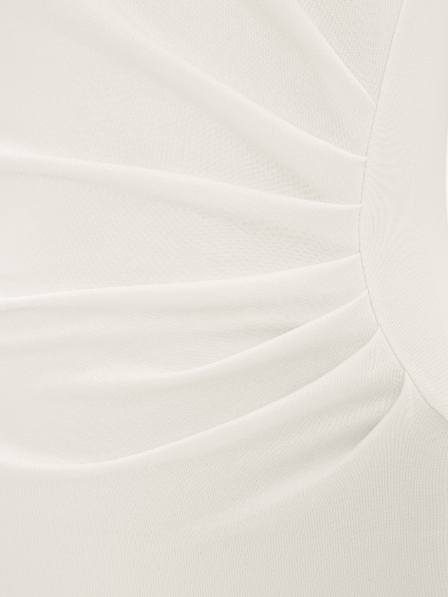 Maxi dress with waist gathers