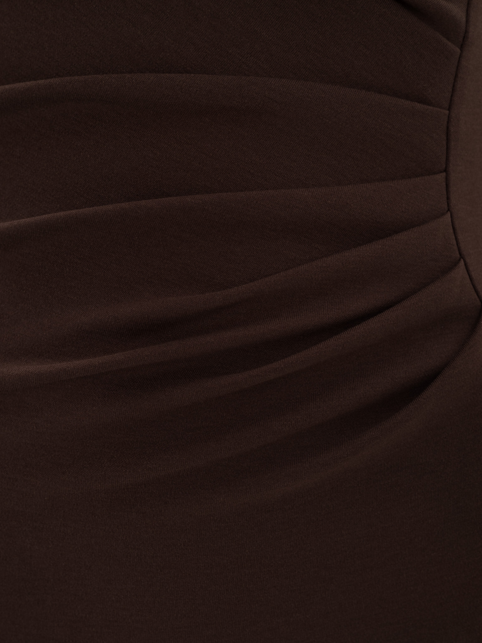 Maxi dress with waist gathers