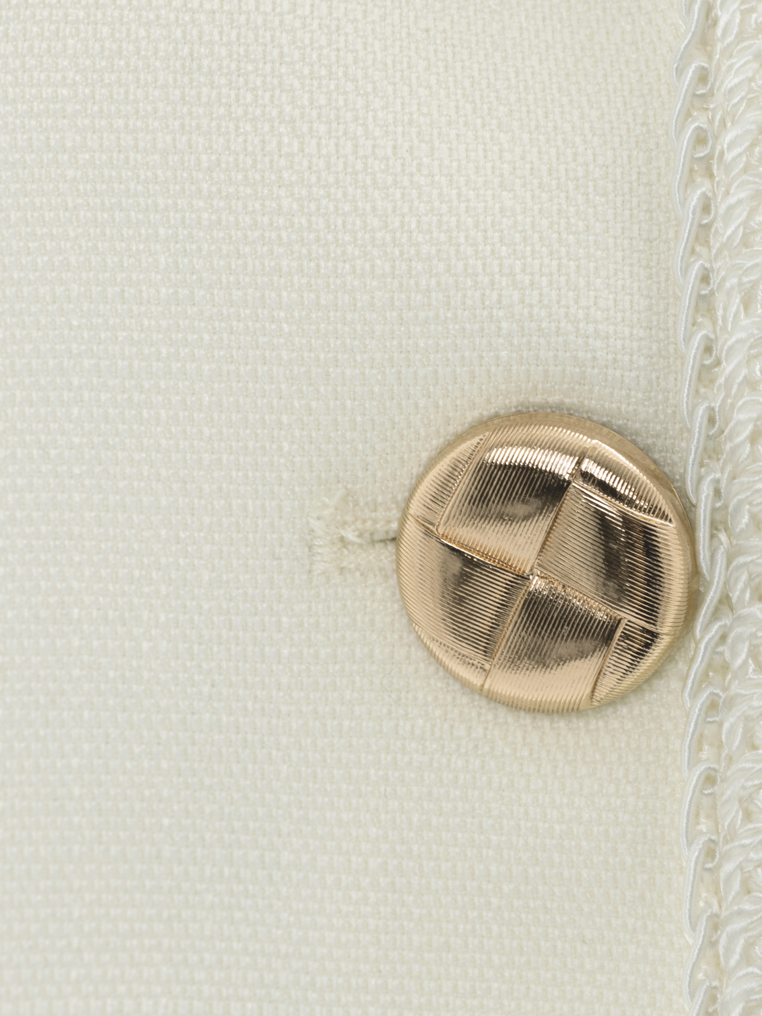 Fitted jacket with textured details