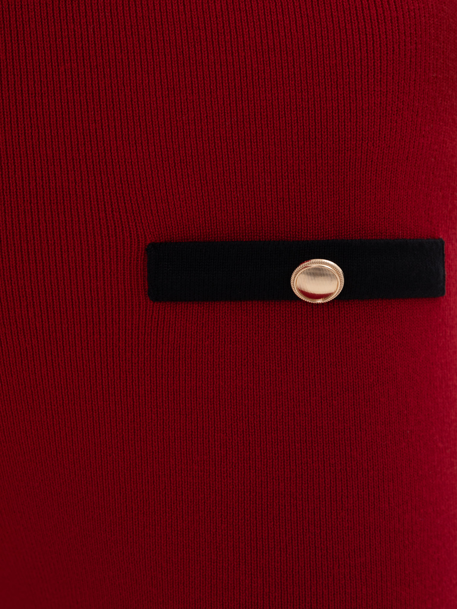 Трикотажные шорты мини с контрастными деталями