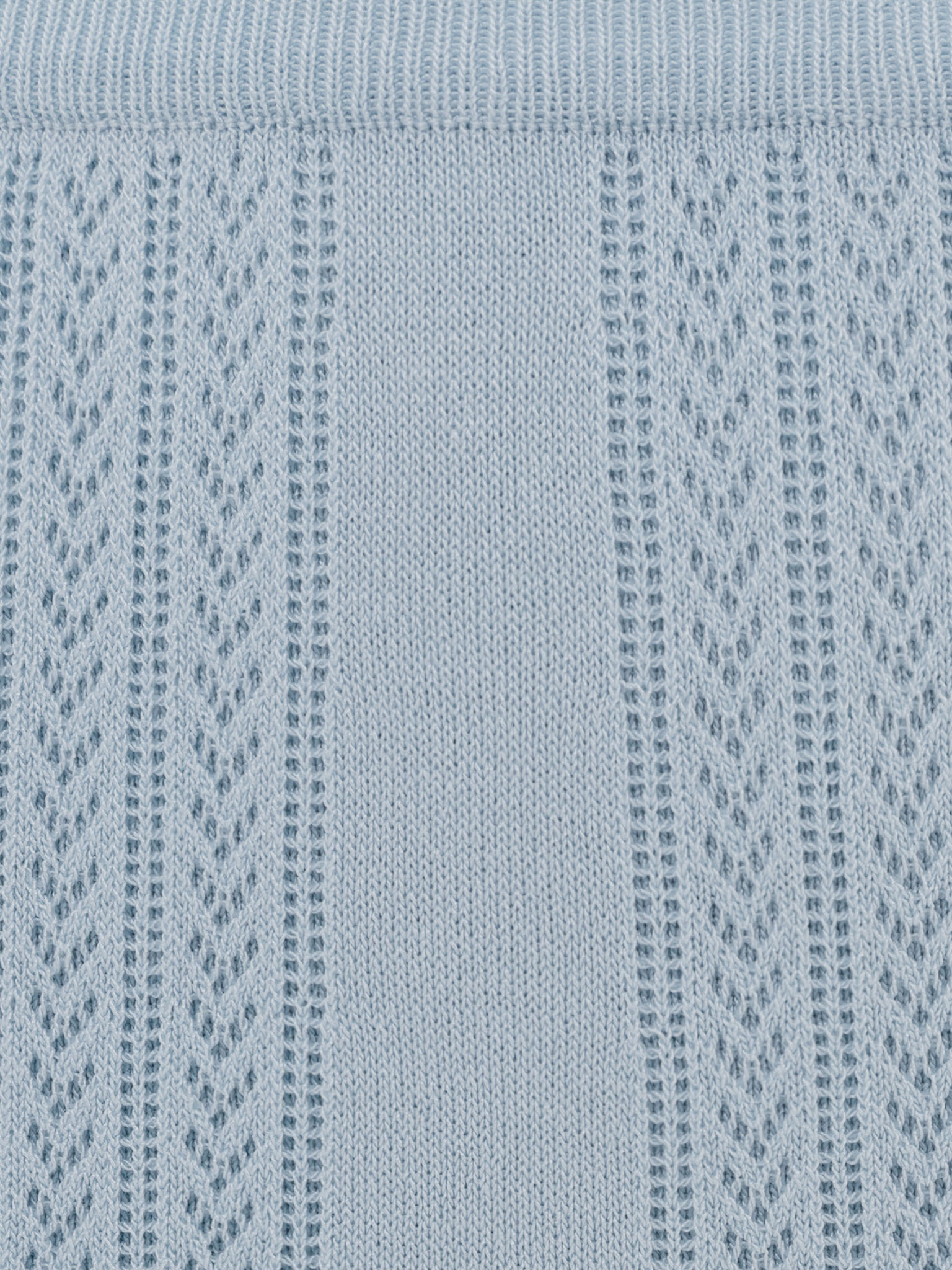 Openwork jersey maxi skirt