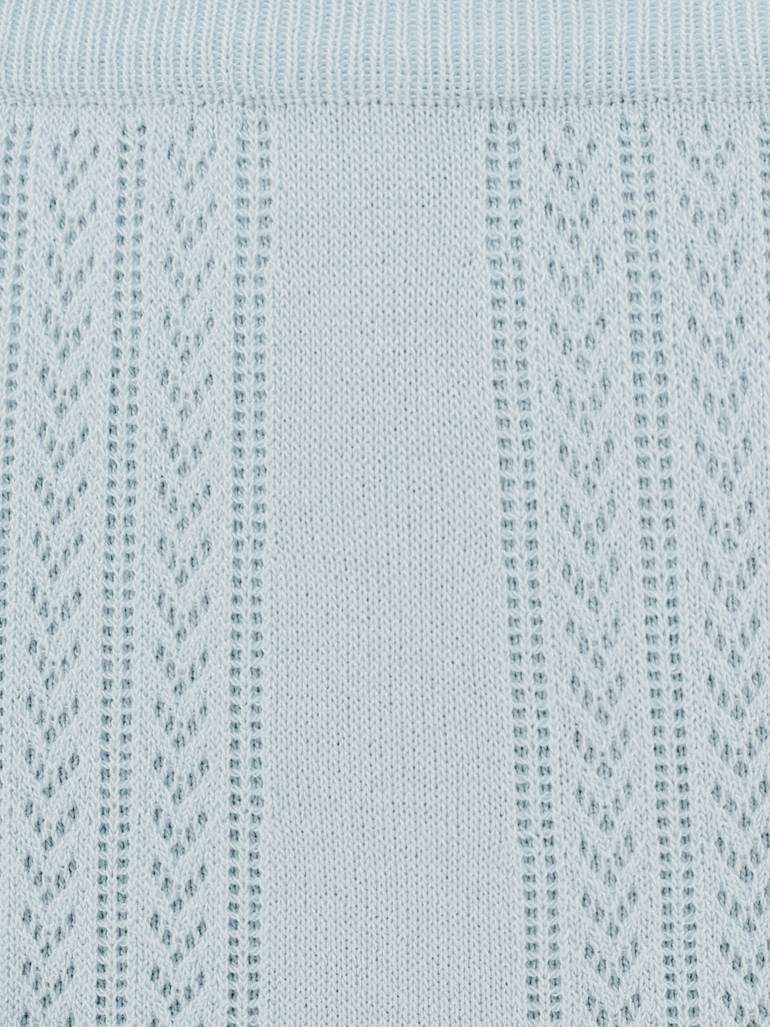 Openwork jersey maxi skirt