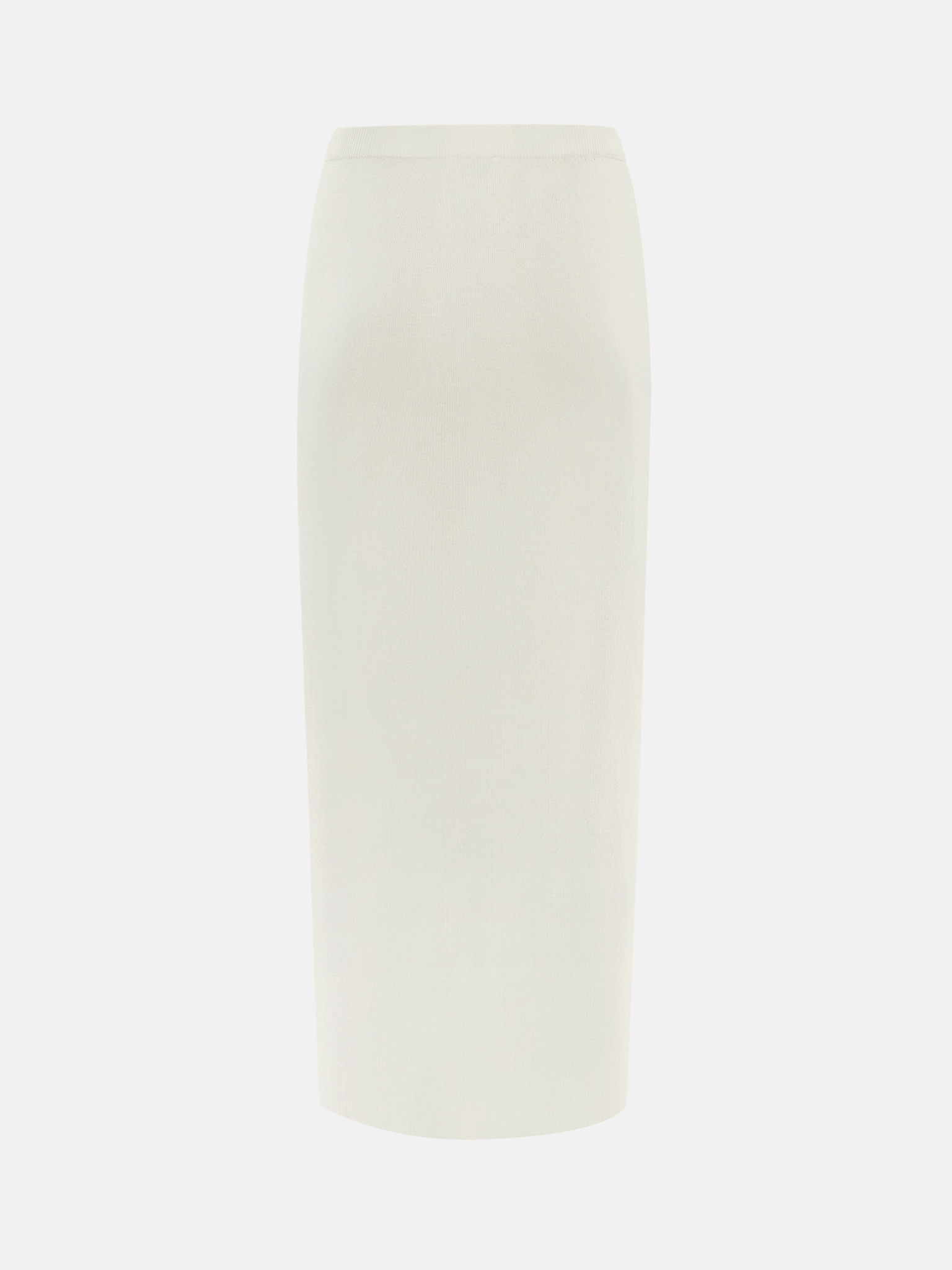 Monochrome knitted jersey maxi skirt