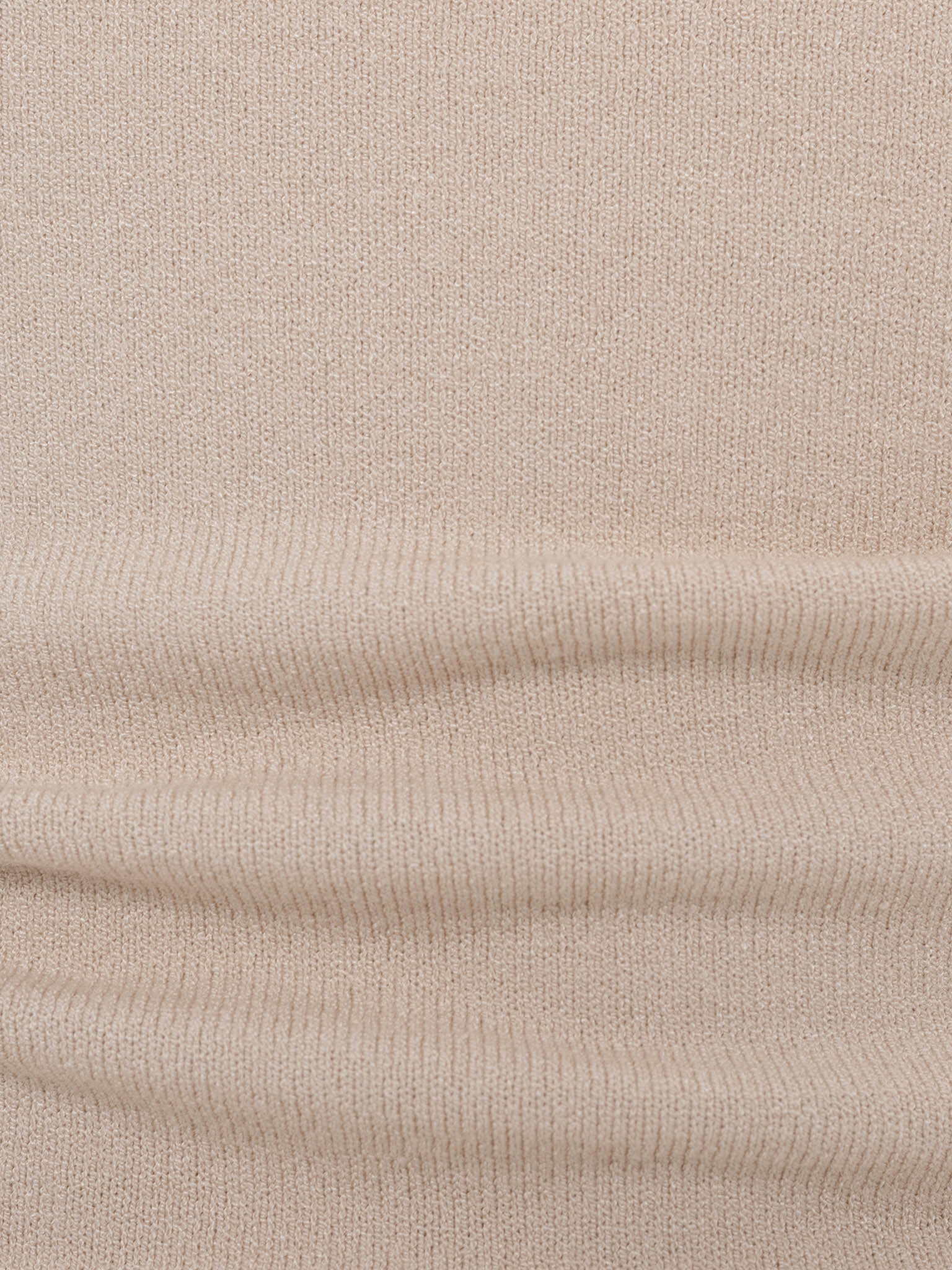 Two-material jersey top