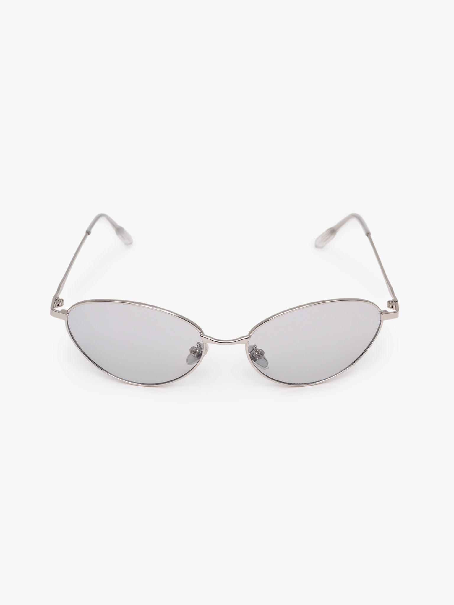 Decorative sunglasses with elongated lenses