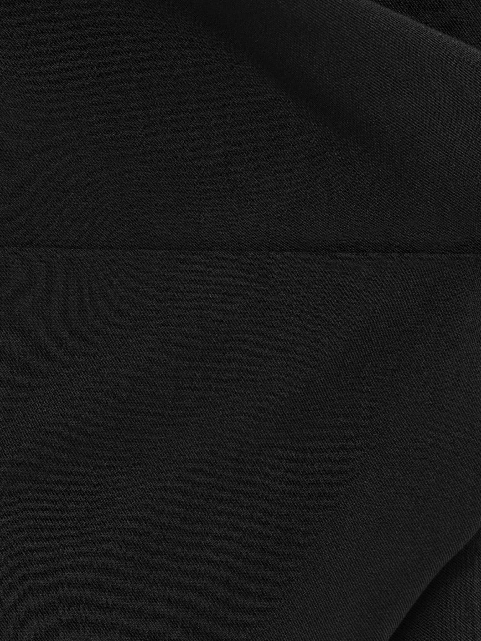 Mini dress with large buttons and draping