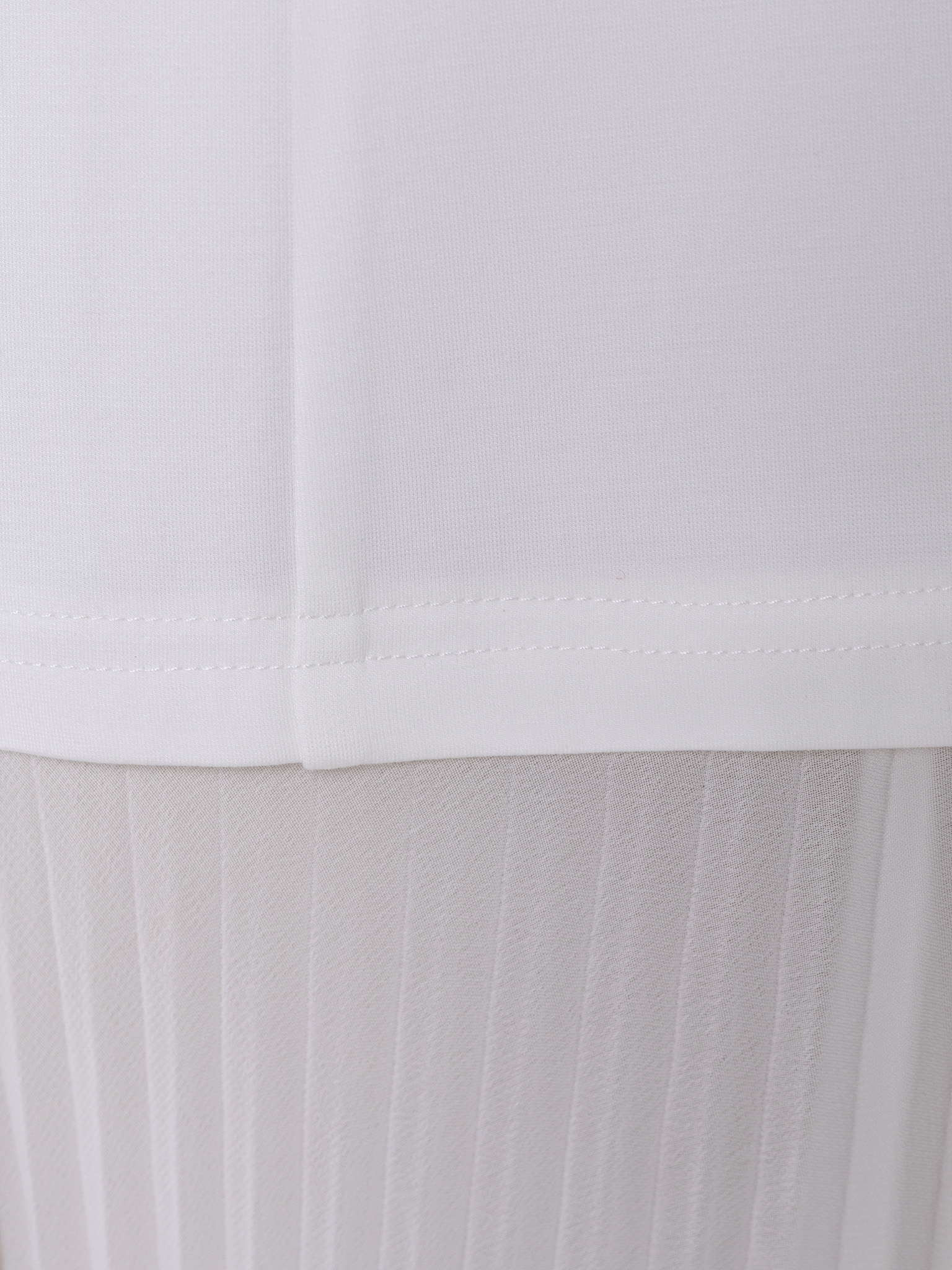 Maxi dress with pleated details