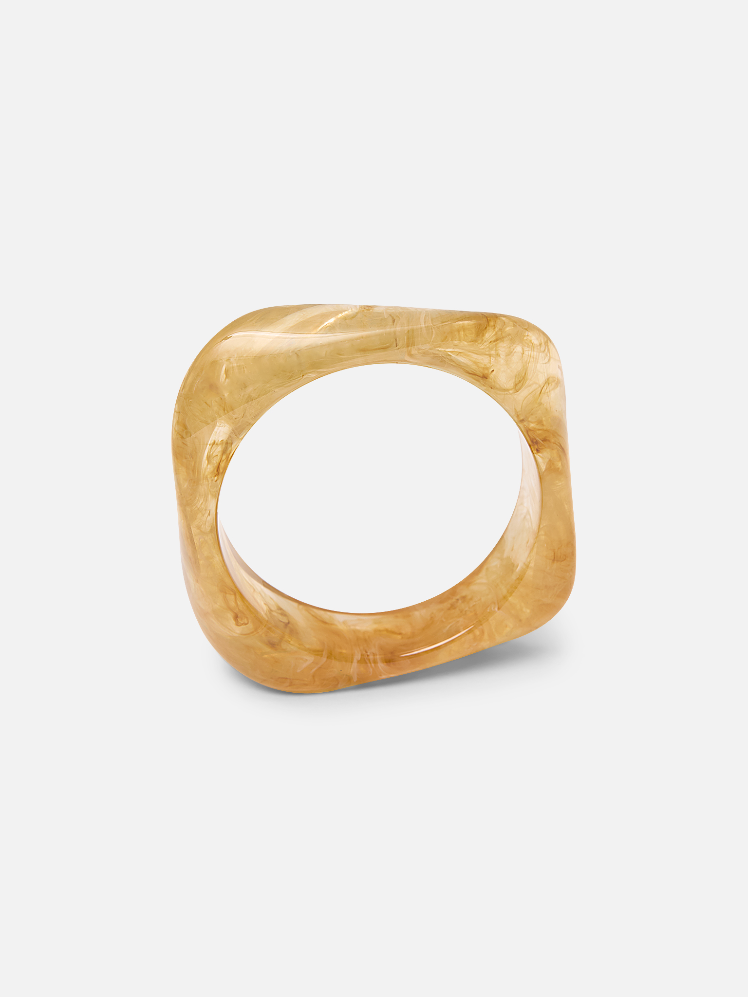 Bulky plastic bracelet