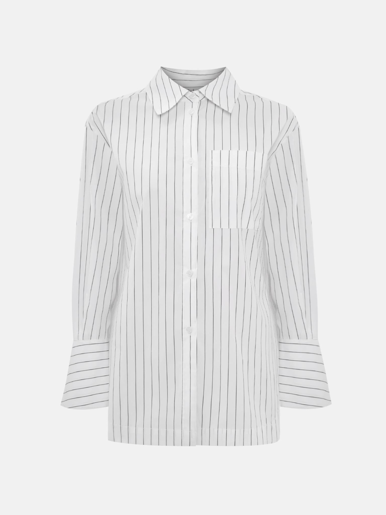 Loose striped shirt