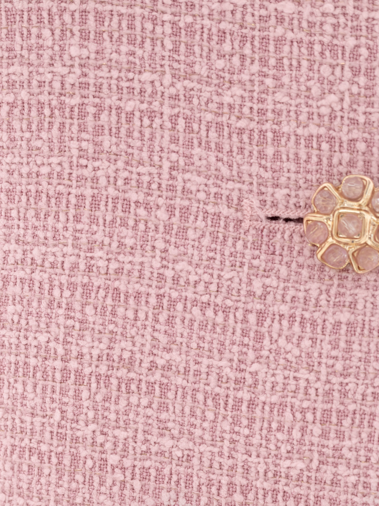 Taillierte Weste aus Tweed