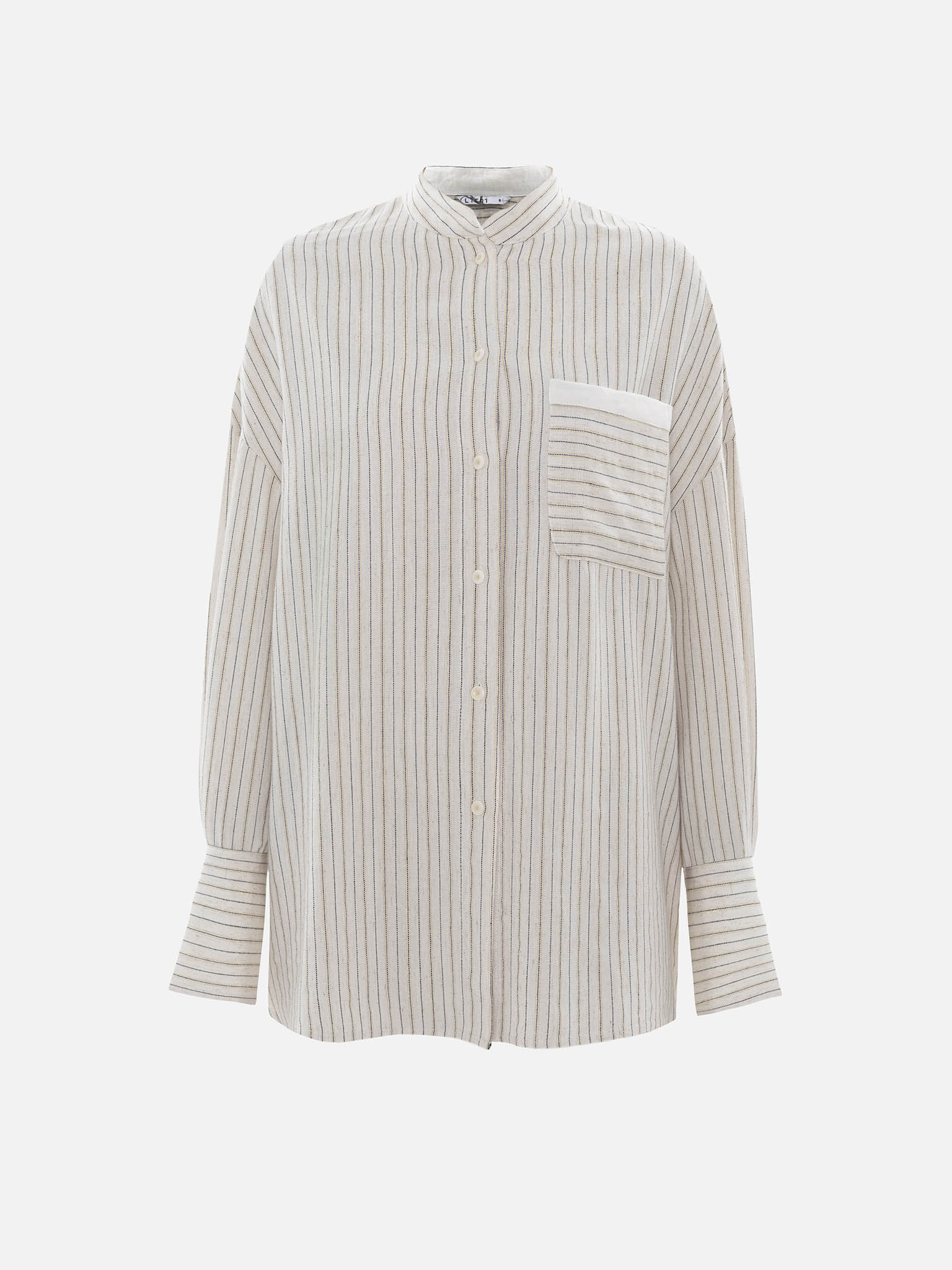 Striped loose shirt