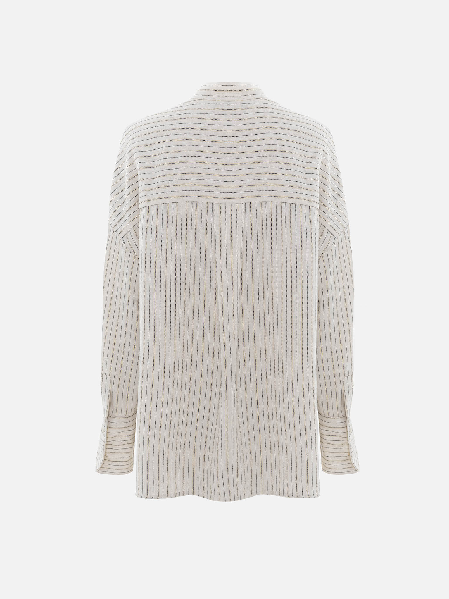 Striped loose shirt