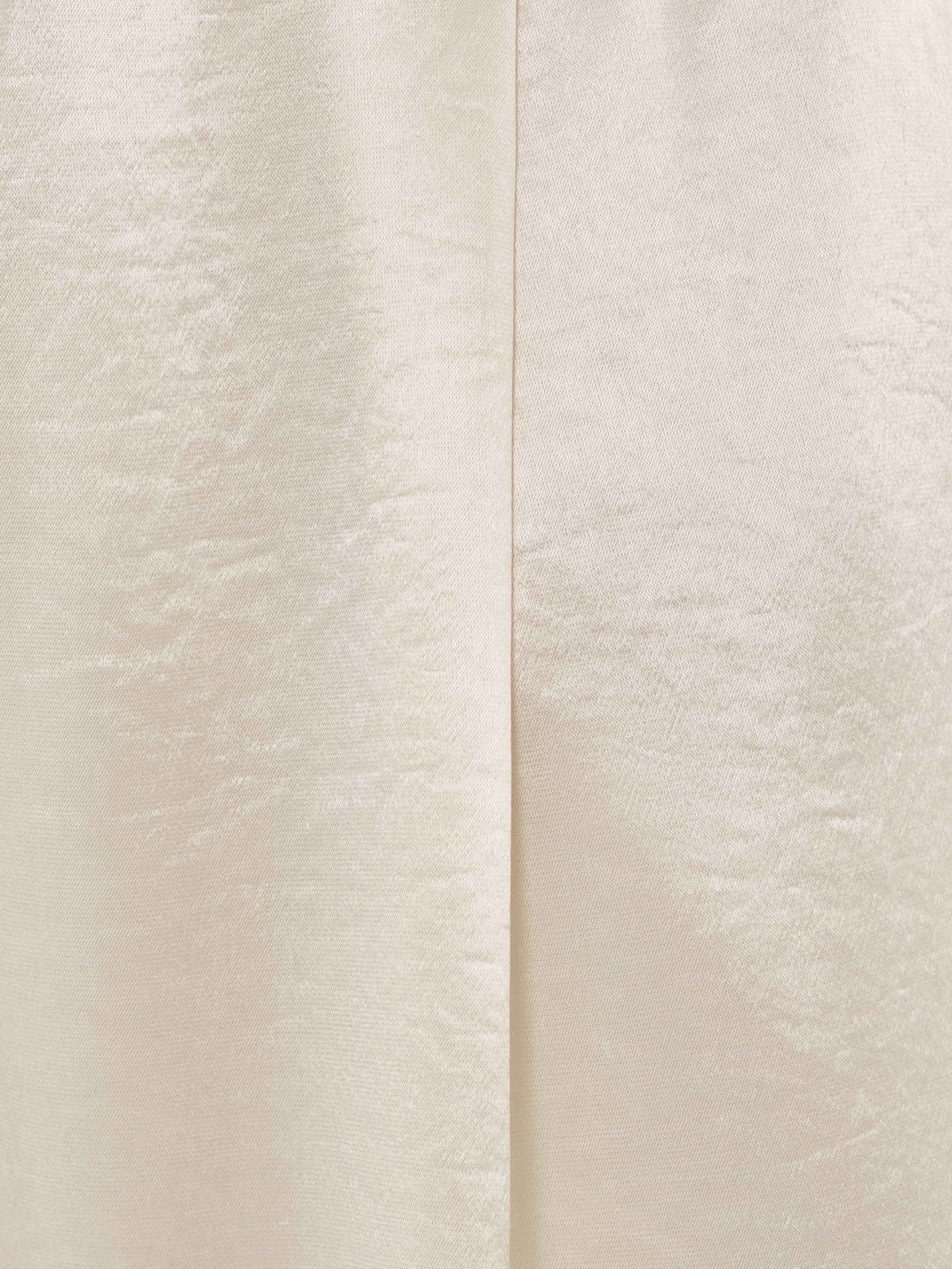 Crinkled effect satin palazzo trousers