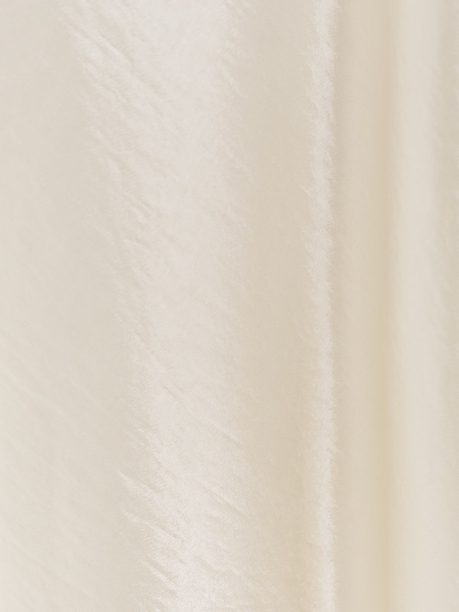 Maxi slip dress in crinkled-effect satin