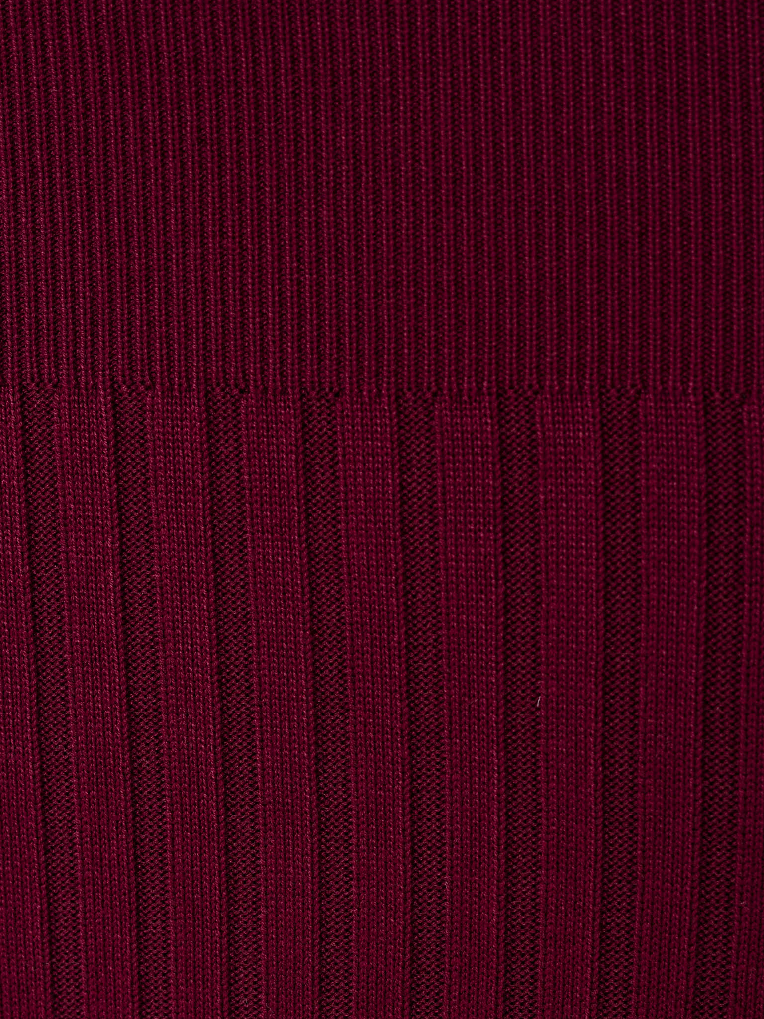 Rib-knit midi skirt with contrasting ruffles