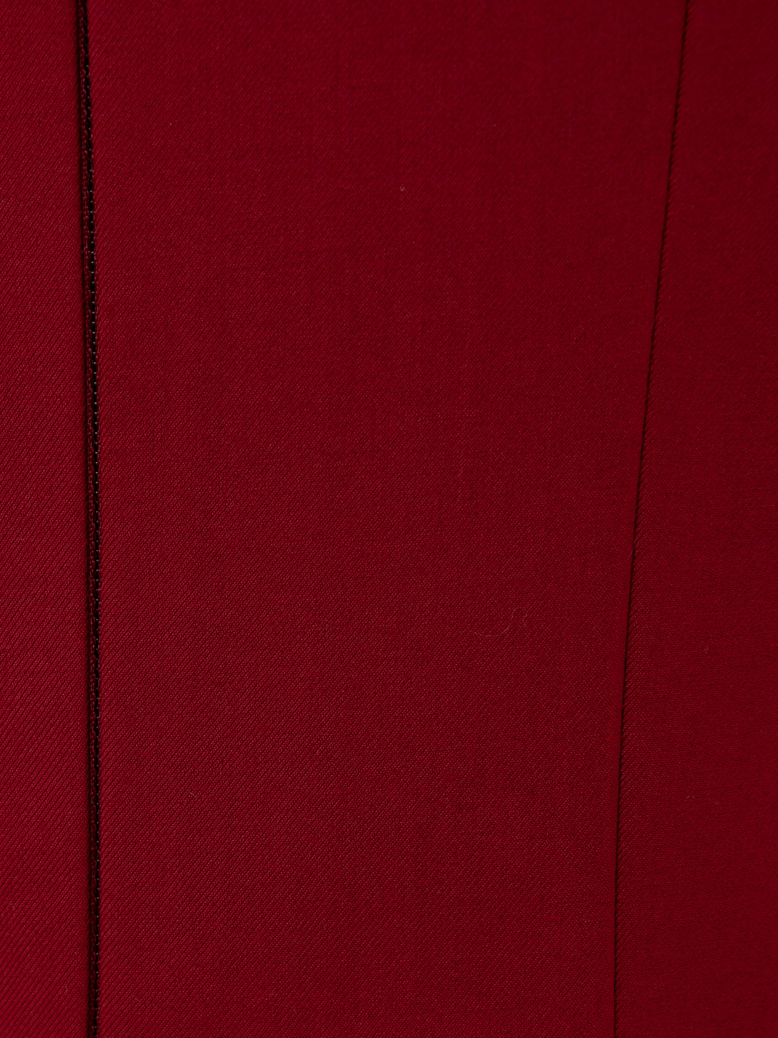 Mini dress with high collar and button fastening