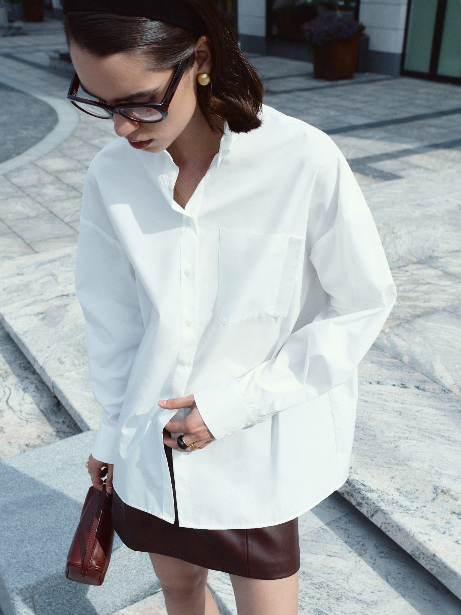chinese dress ladies Merchant Shirt High Collar main image 0