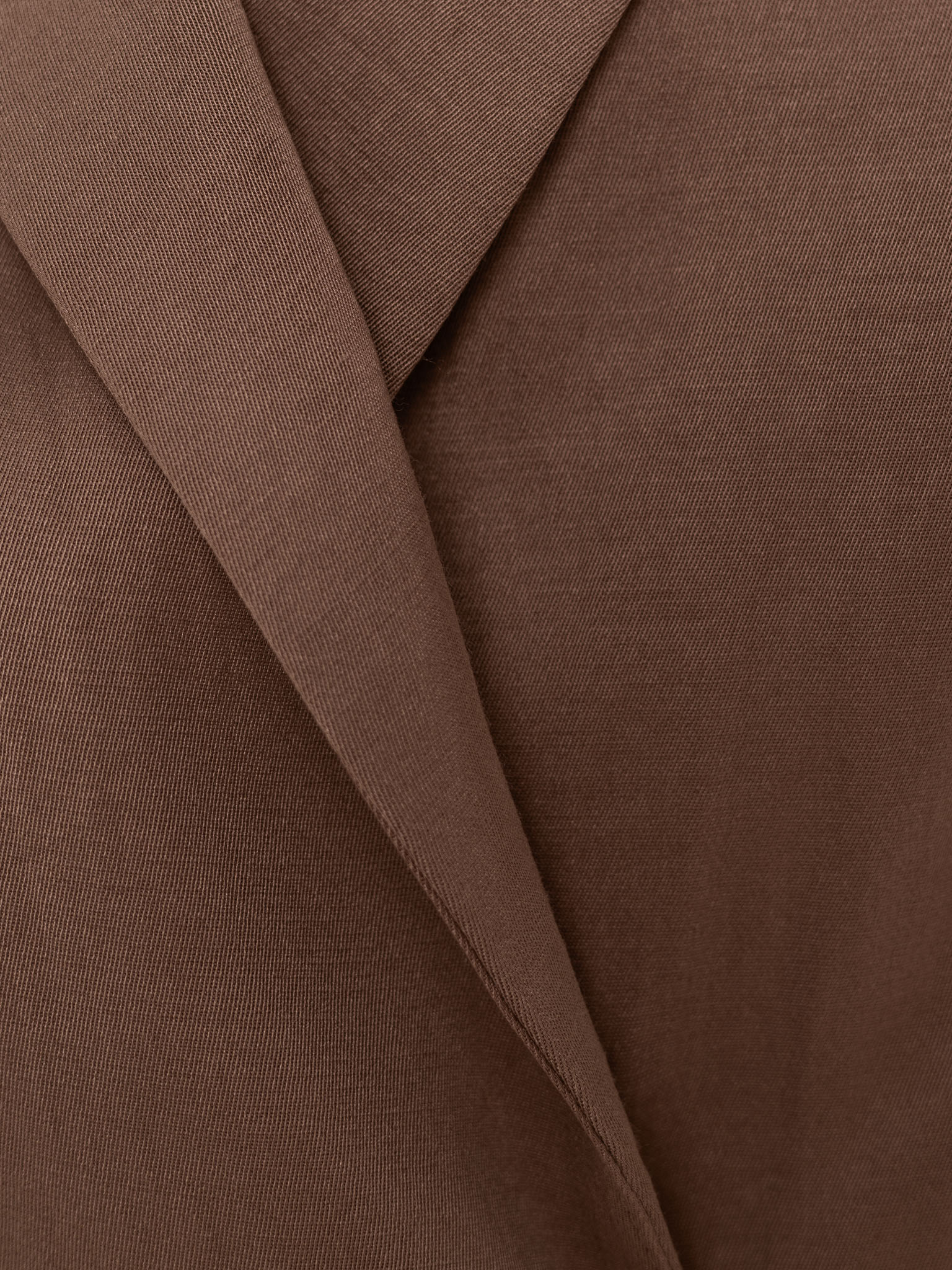 Fitted blouse with wrap imitation 
