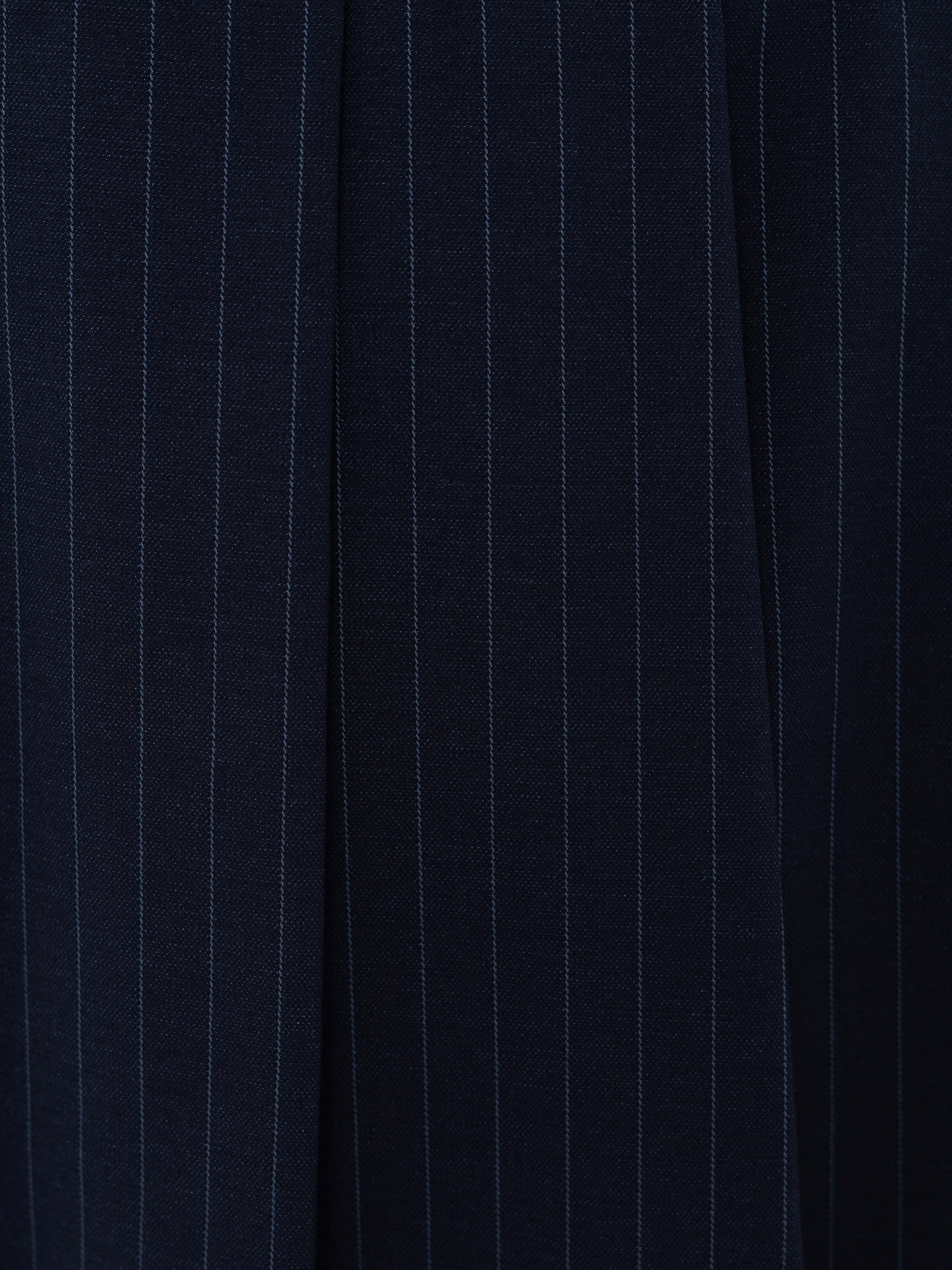 Pinstripe pleated mini skirt