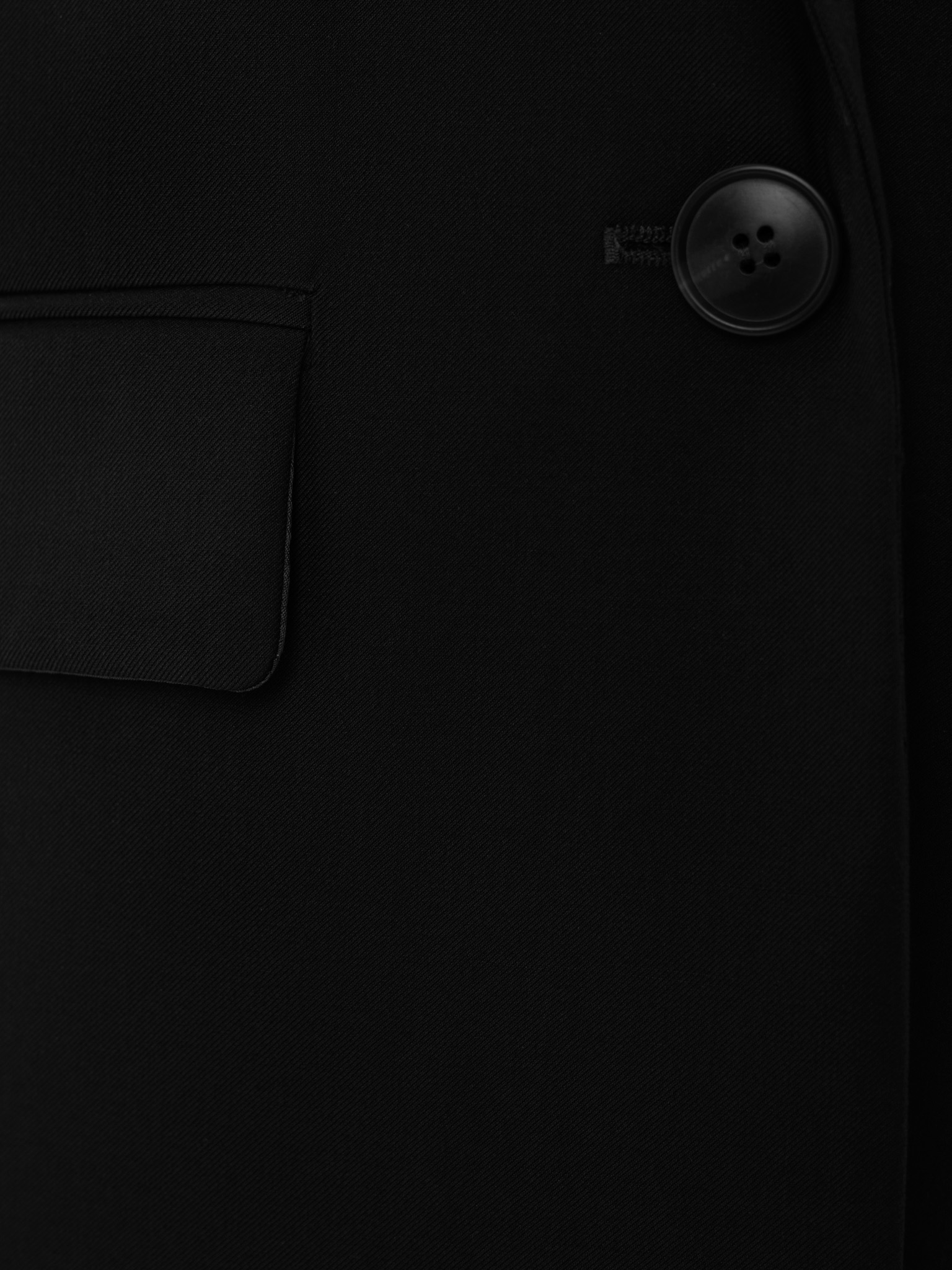 Straight single-breasted jacket