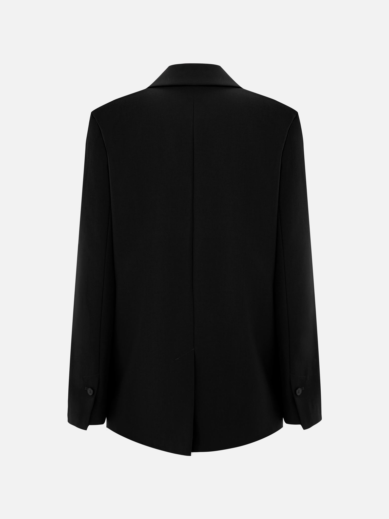 Straight single-breasted jacket