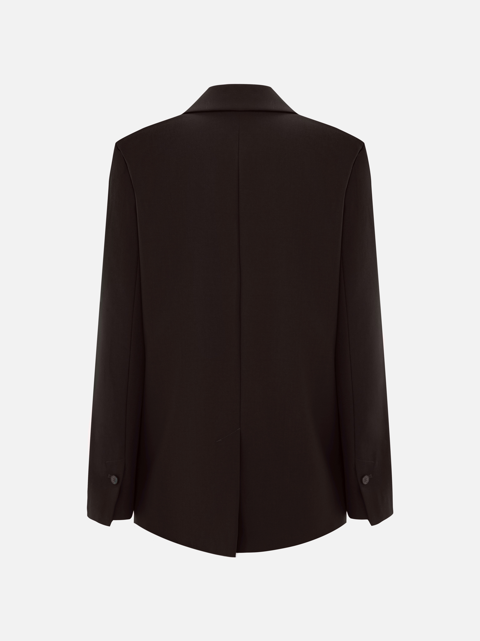 Straight single-breasted jacket