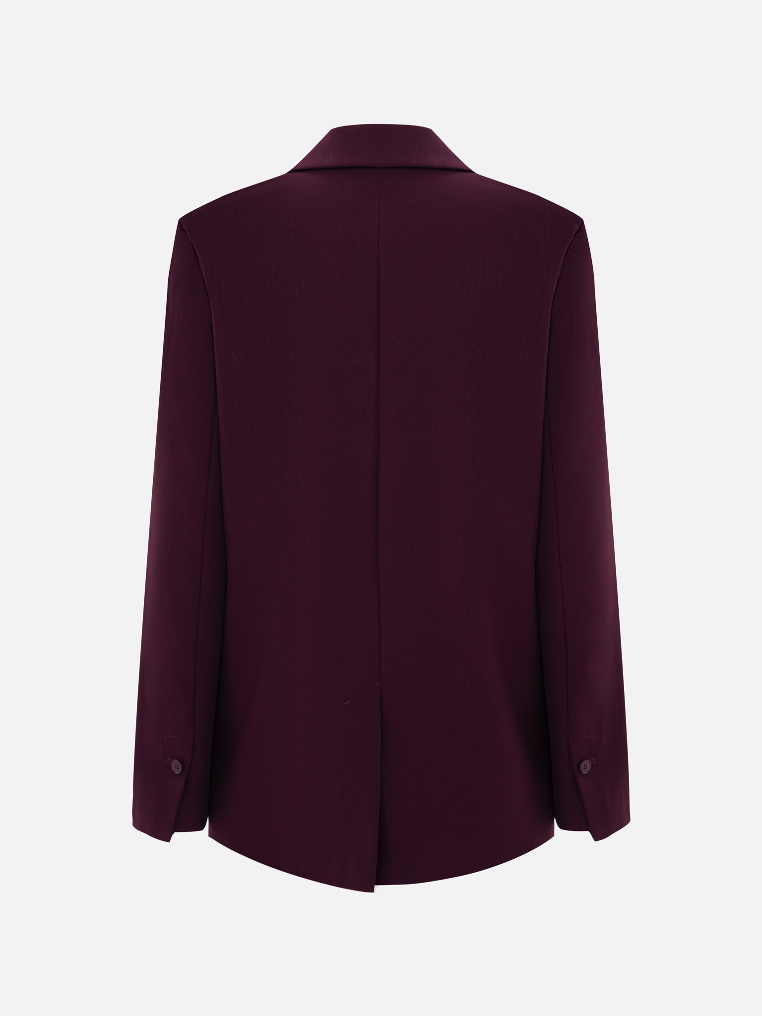 Straight single-breasted jacket