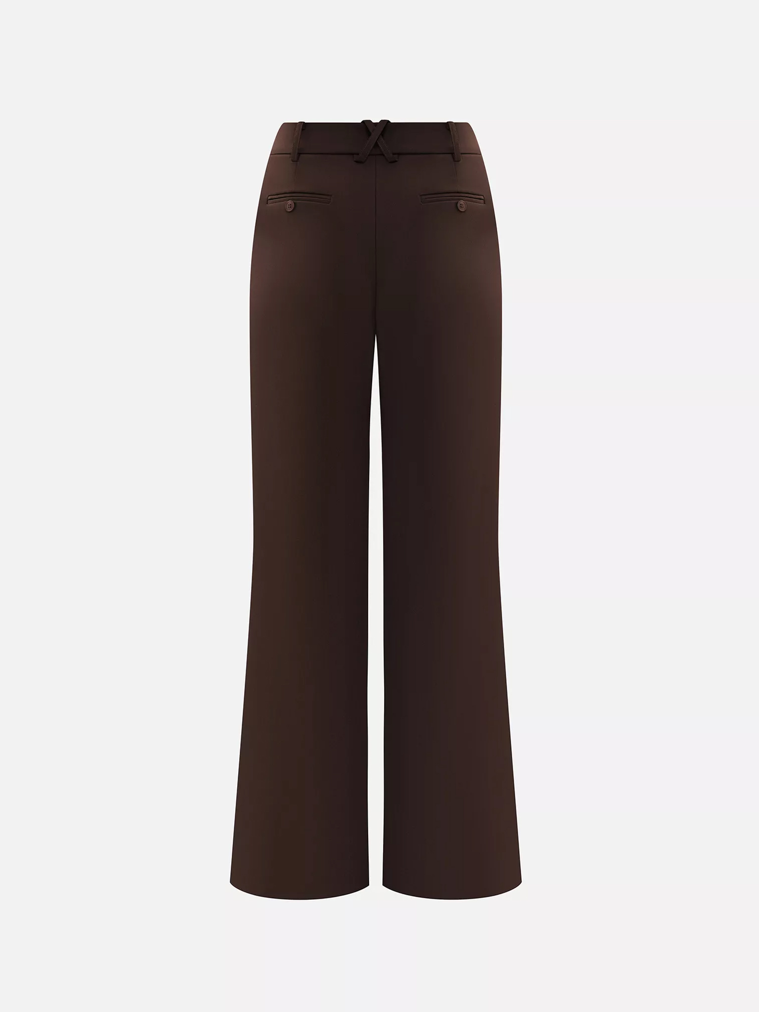 Flared suiting trousers