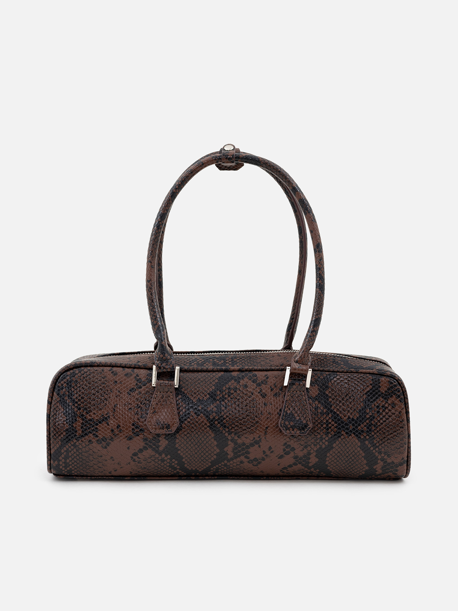 Сумка-багет с длинными ручками