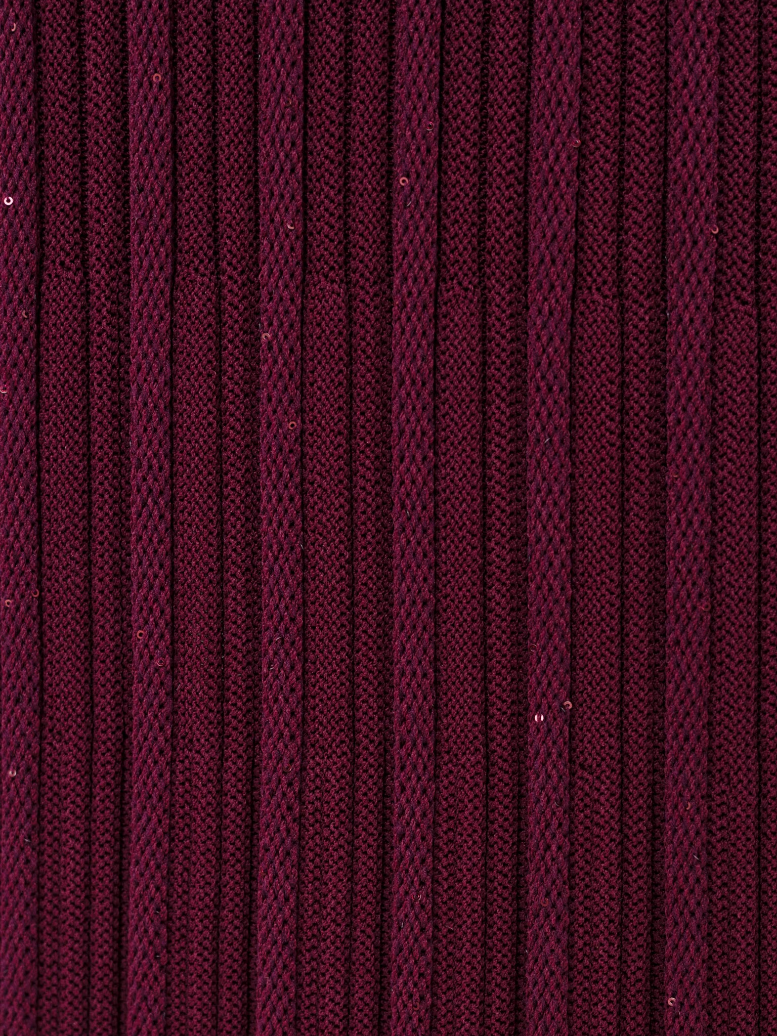 Mini jersey dress with sequins and golden fittings