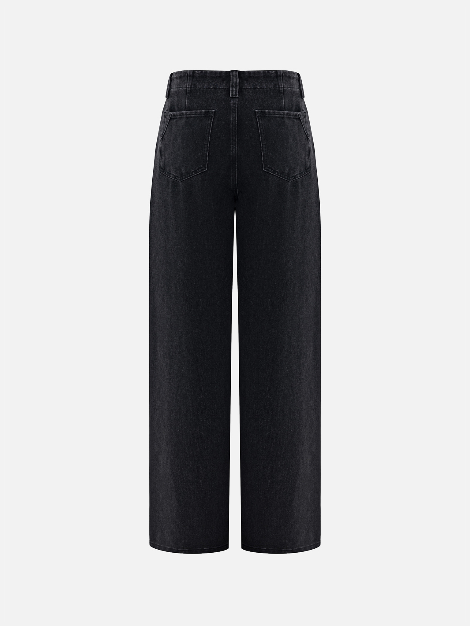 Джинсы свободного кроя на низкой посадке