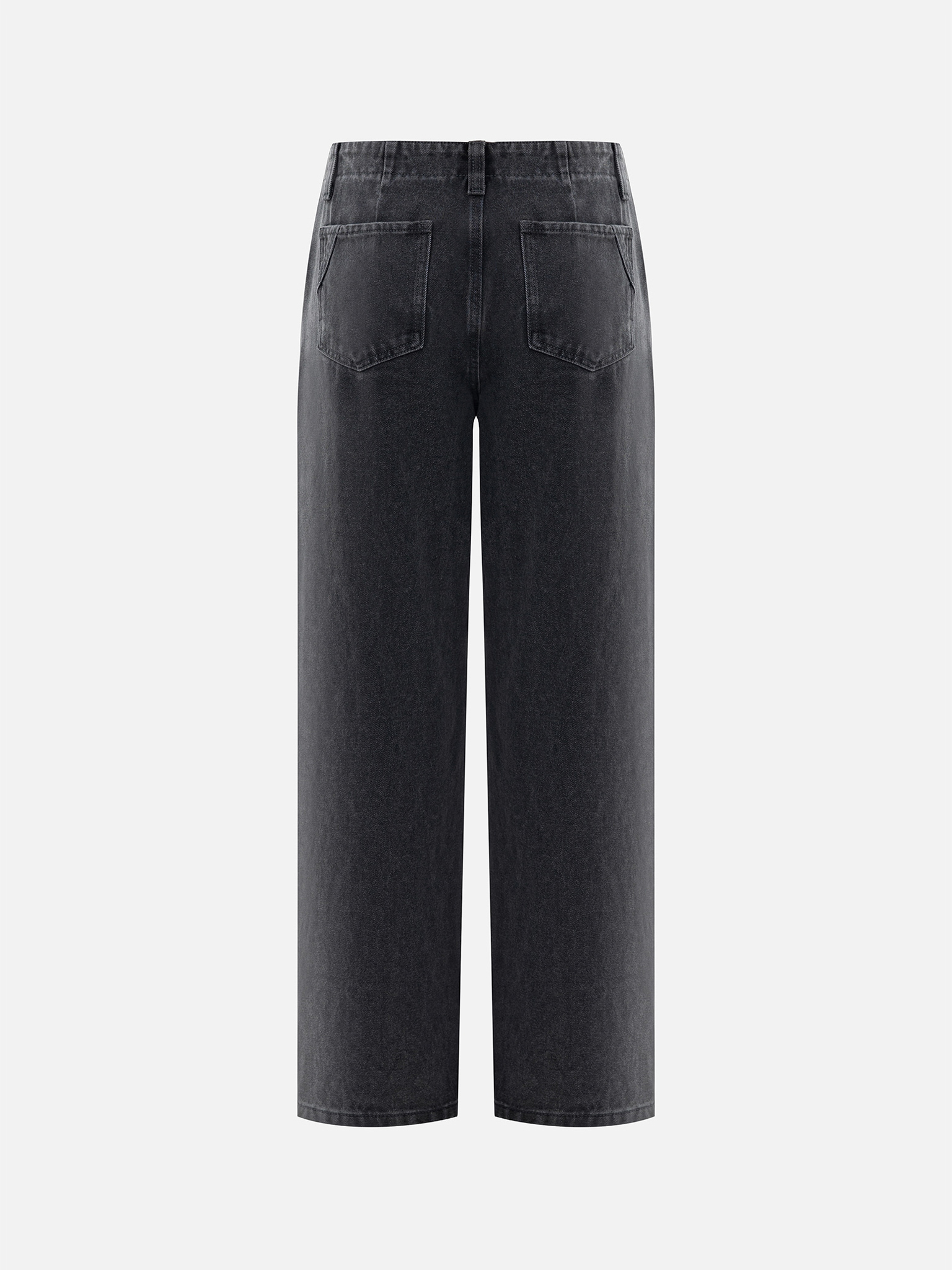 Loose mid-rise jeans