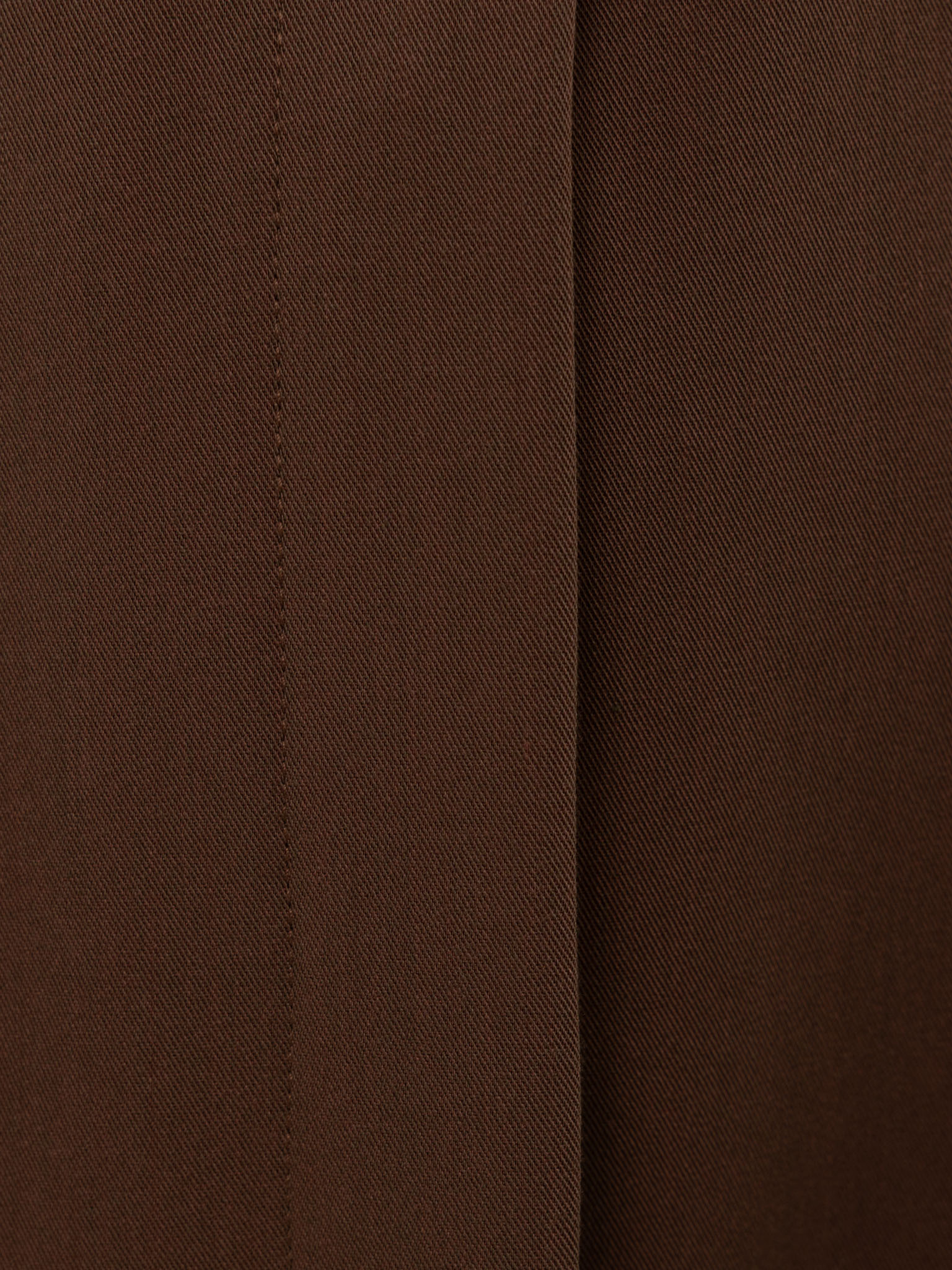 Midi dress with waist pleats and wide belt