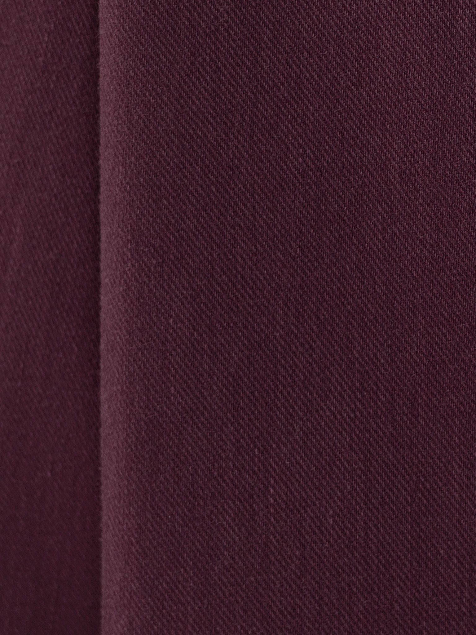 Loose mid-rise trousers with pleats