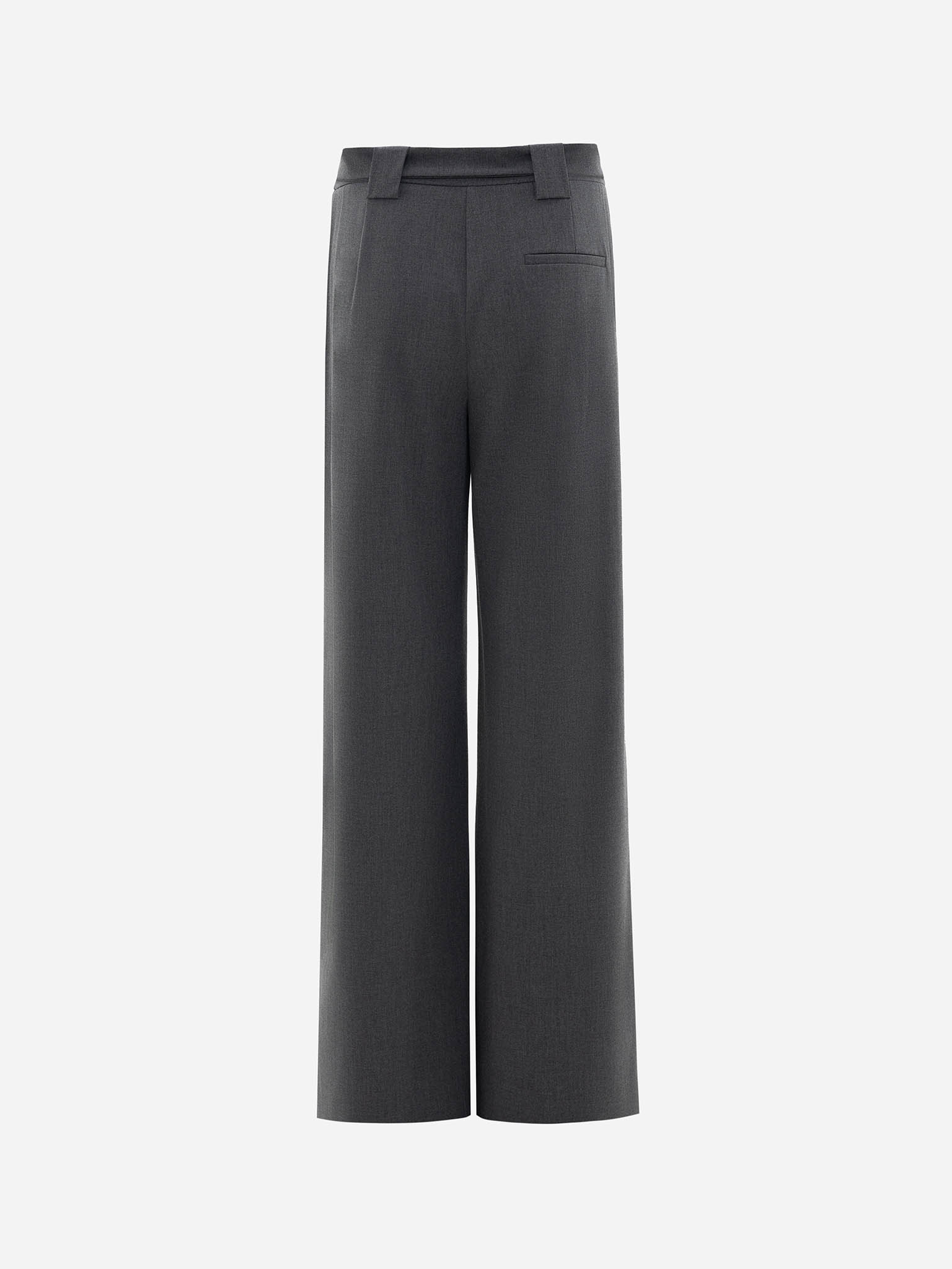 Брюки свободного кроя с ремнем в тон