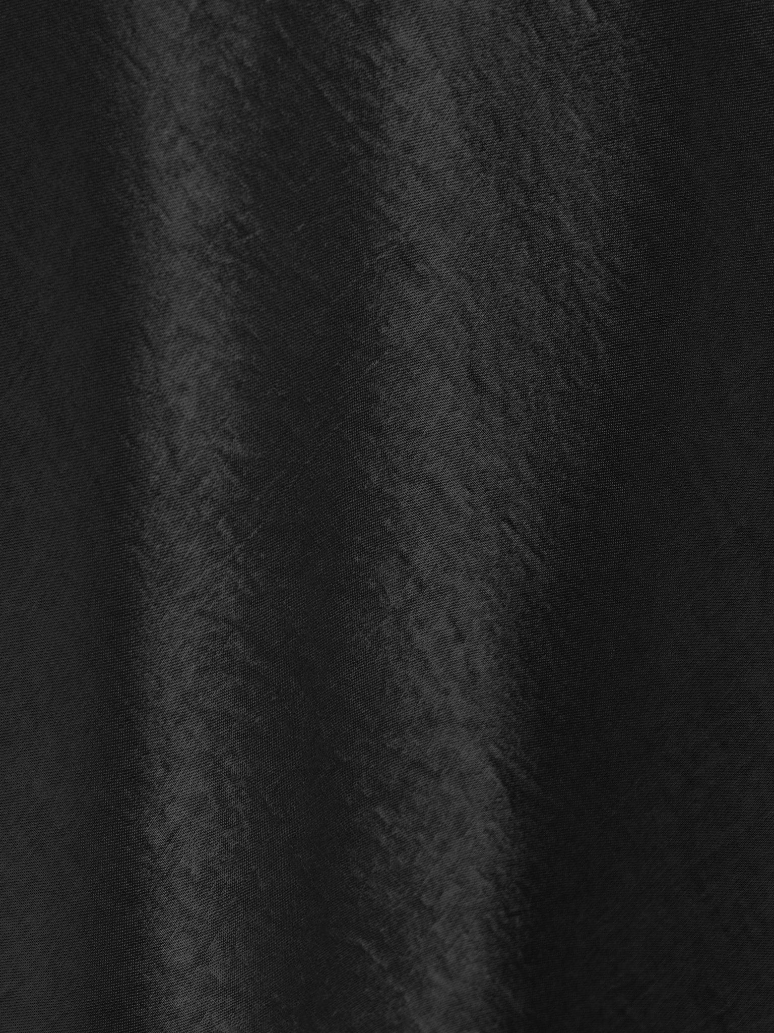 Floor length satin maxi skirt