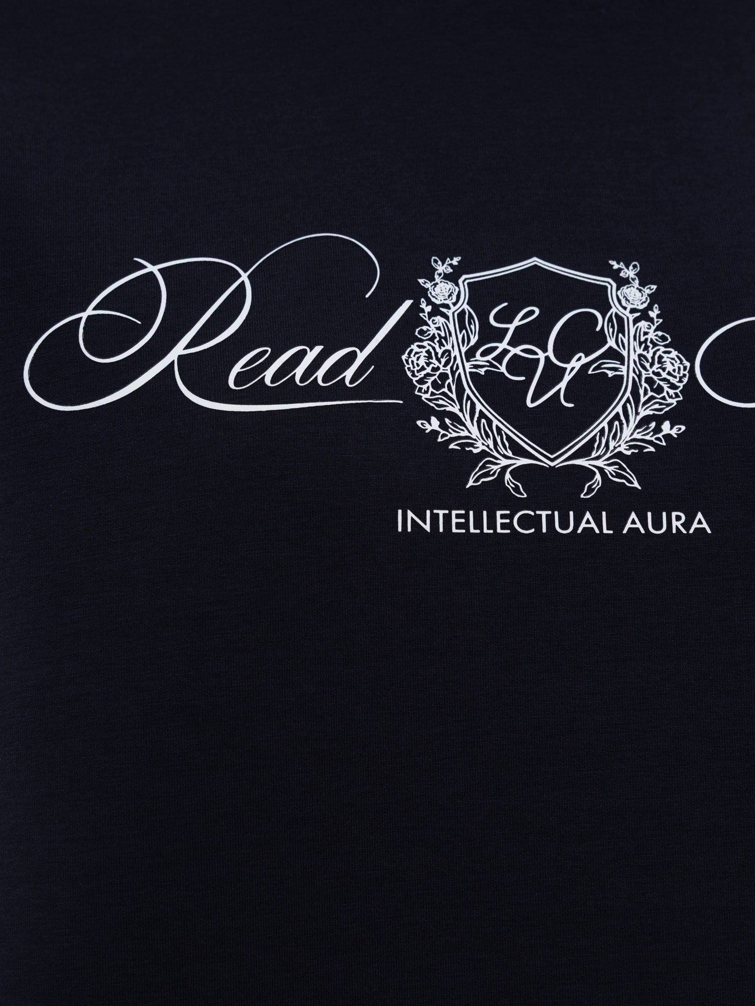 Loose sweatshirt with detachable collar