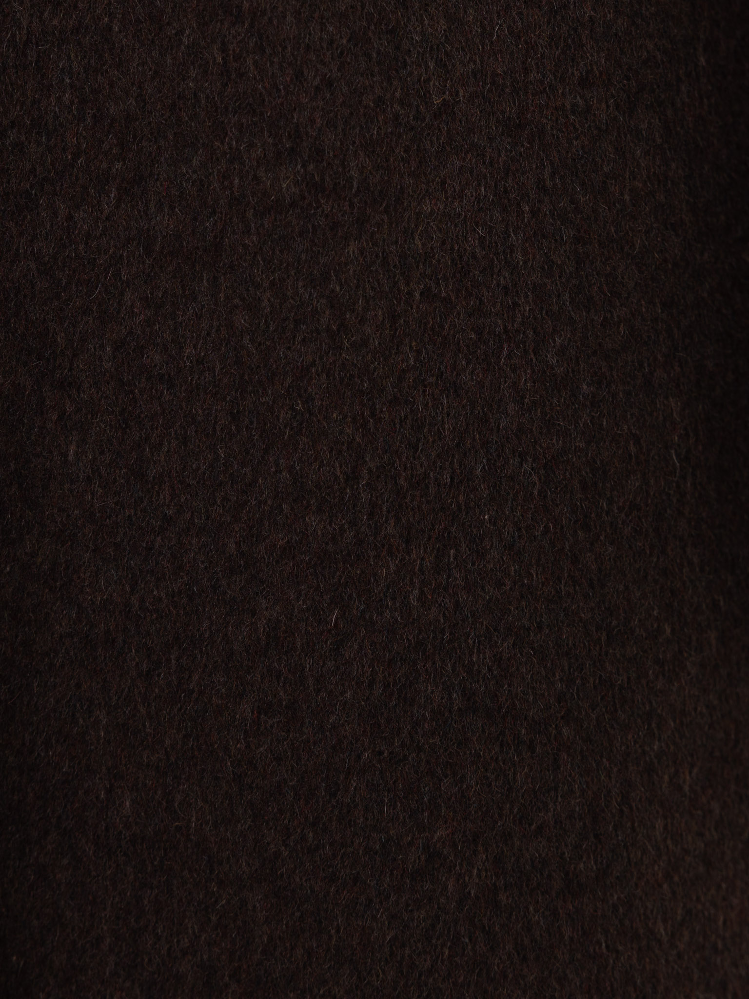 Woollen maxi coat with shawl collar