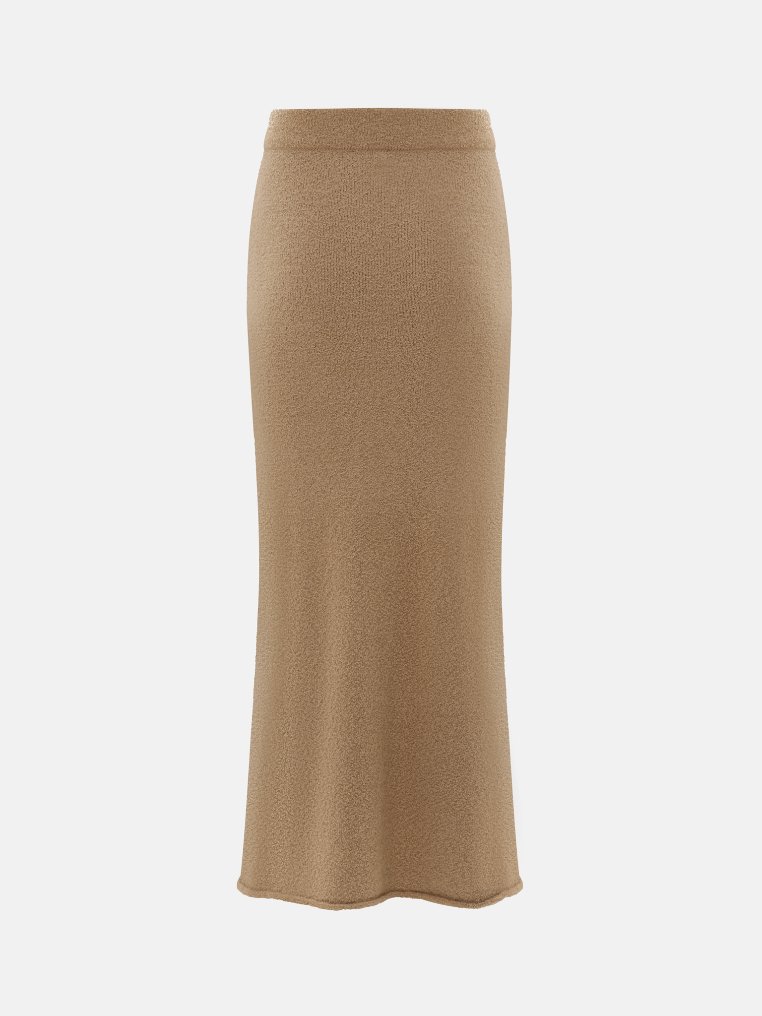 Knitted maxi skirt