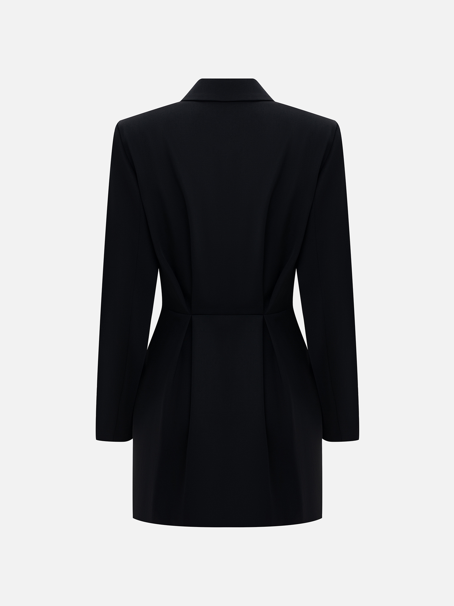 Mini jacket dress with matching buttons